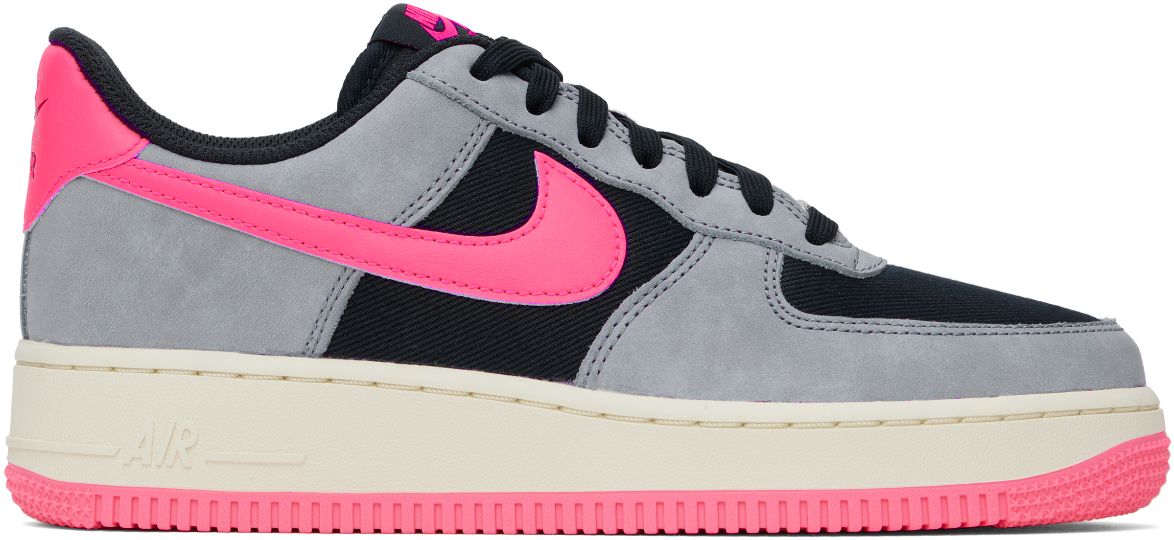 Navy & Pink Air Force 1 '07 LX Sneakers