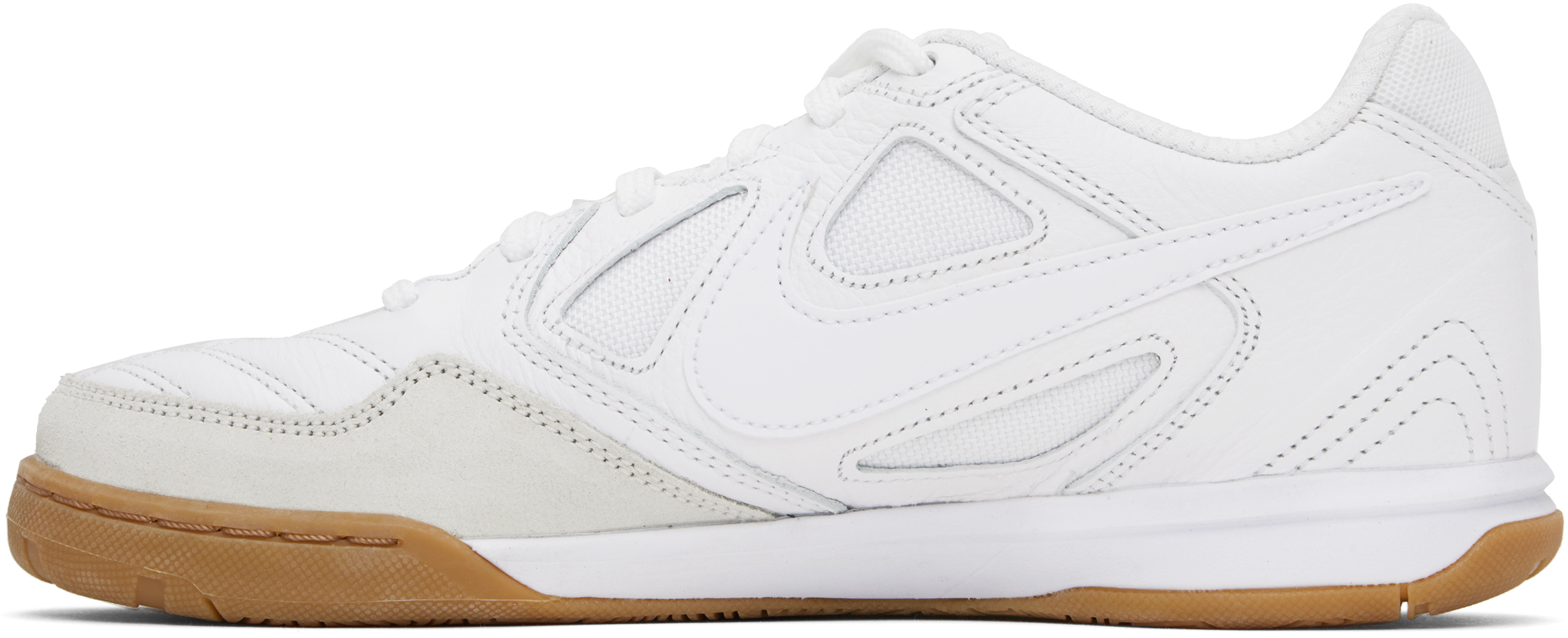 Nike Gato Low-cut Casual Shoes In White/white-gum Ligh