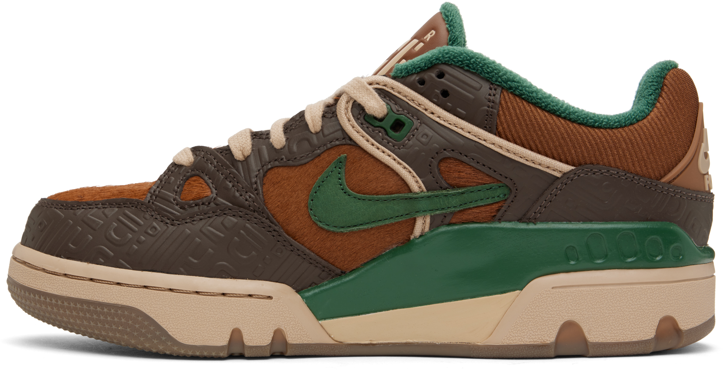 Nike Brown Nigo Edition Air Force 3 Low Sp Sneakers