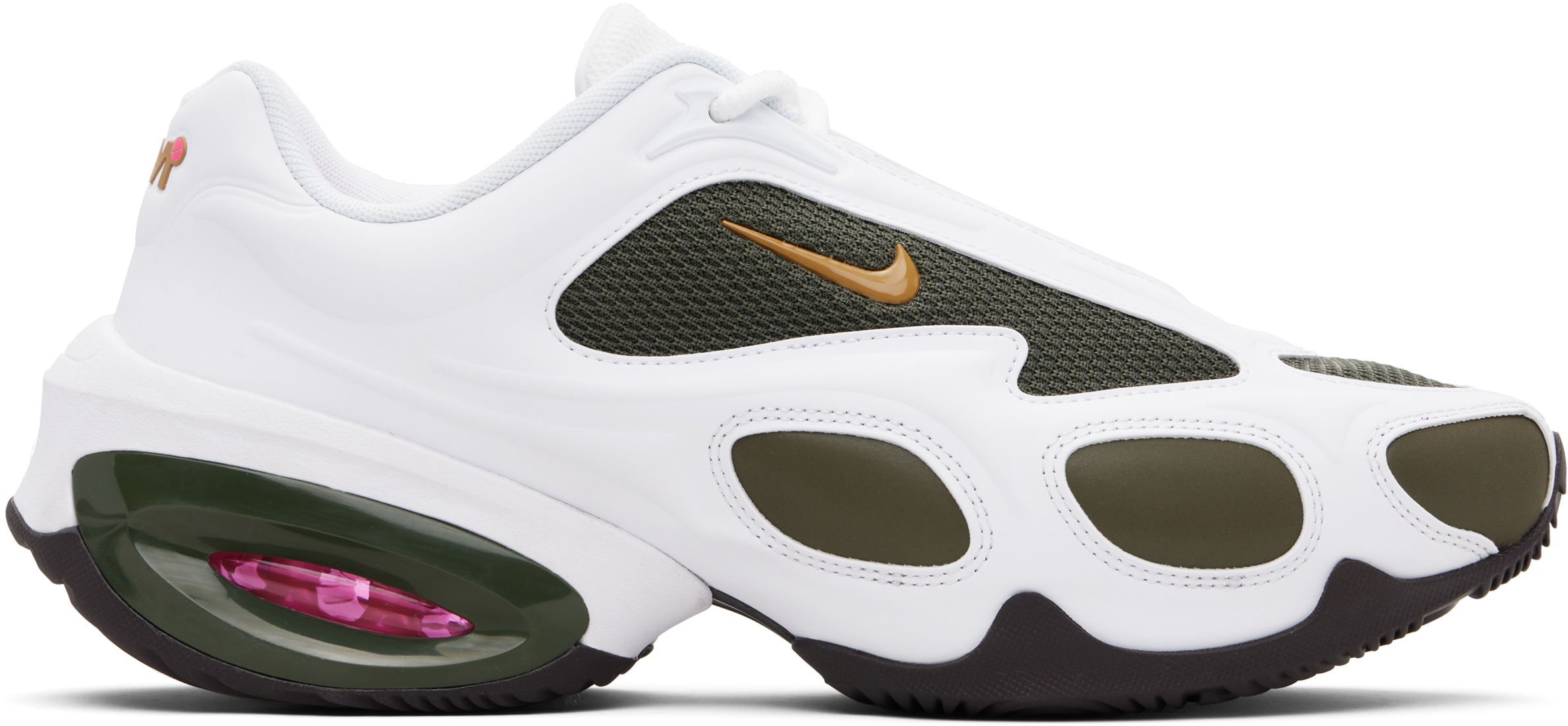 Nike Khaki & White Veneda Carter Edition Air Max Muse Sneakers