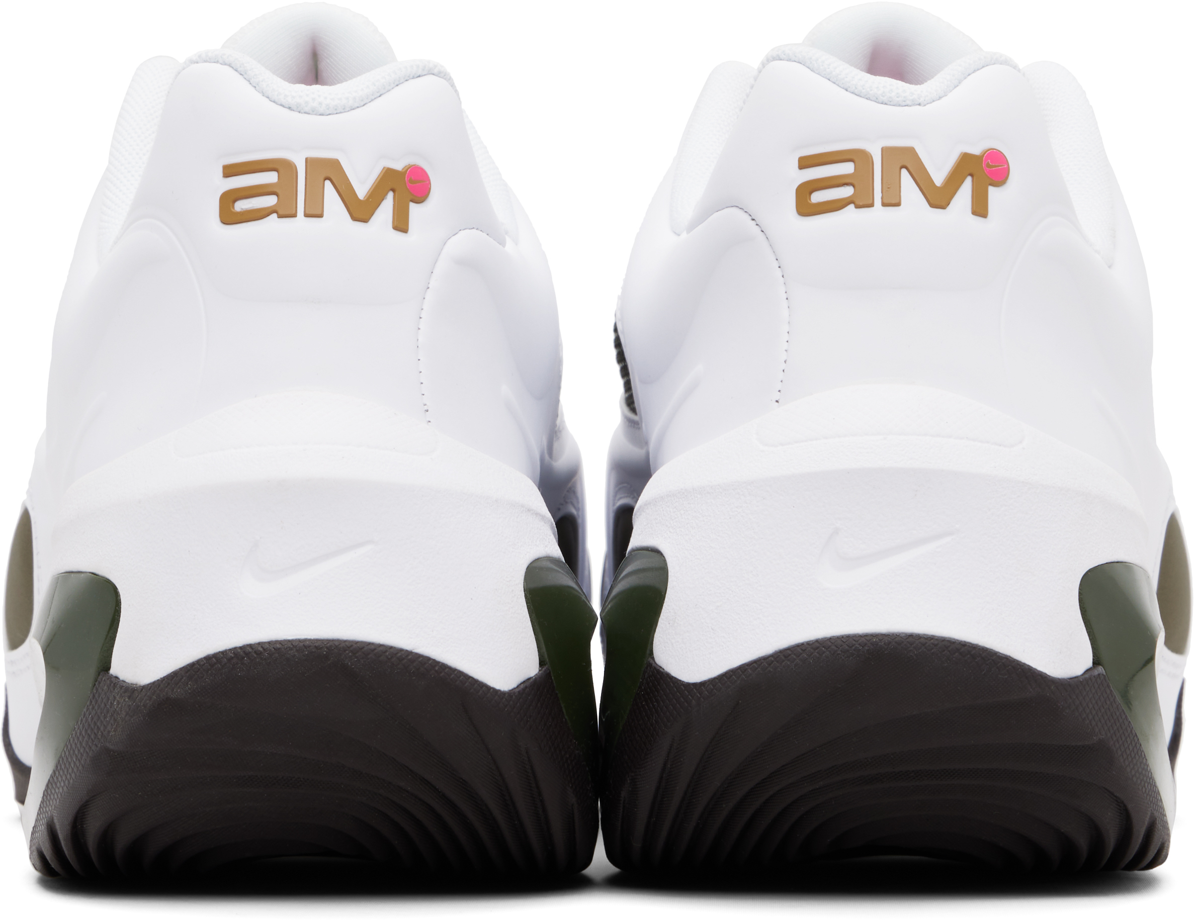 Nike Khaki & White Veneda Carter Edition Air Max Muse Sneakers