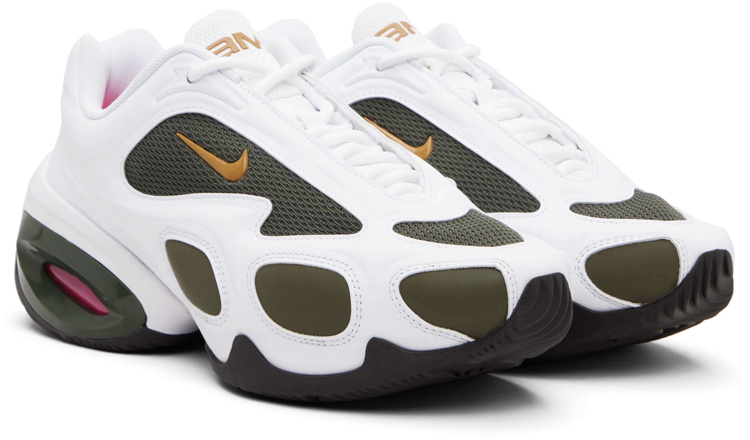 Nike Khaki & White Veneda Carter Edition Air Max Muse Sneakers