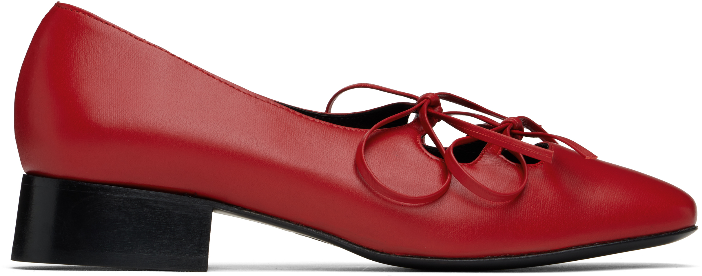 Red Isabel Ballerina Flats