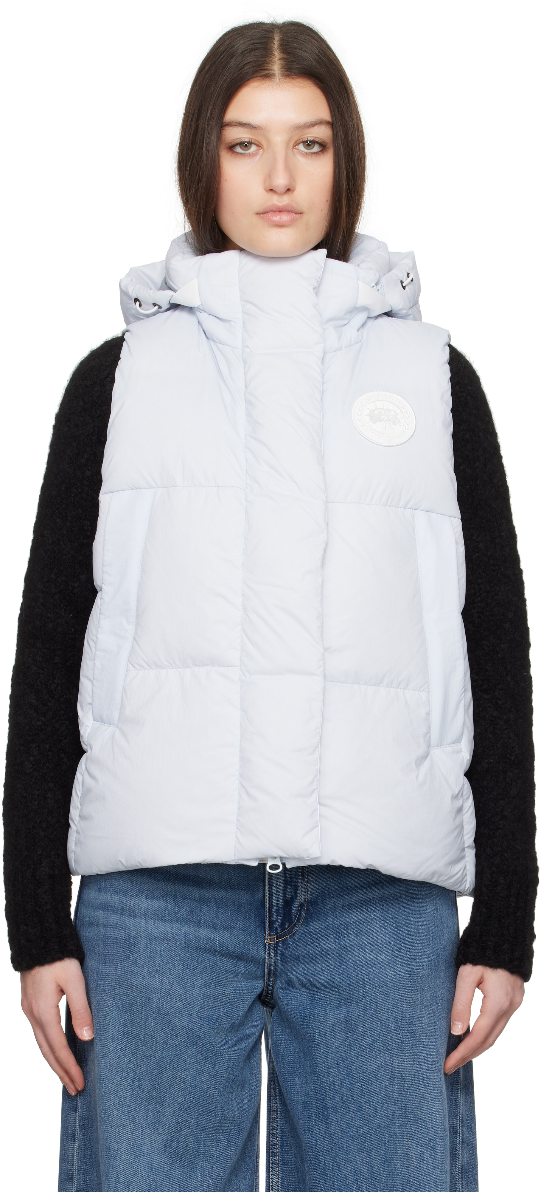 Canada Goose: Off-White Junction Down Vest SSENSE