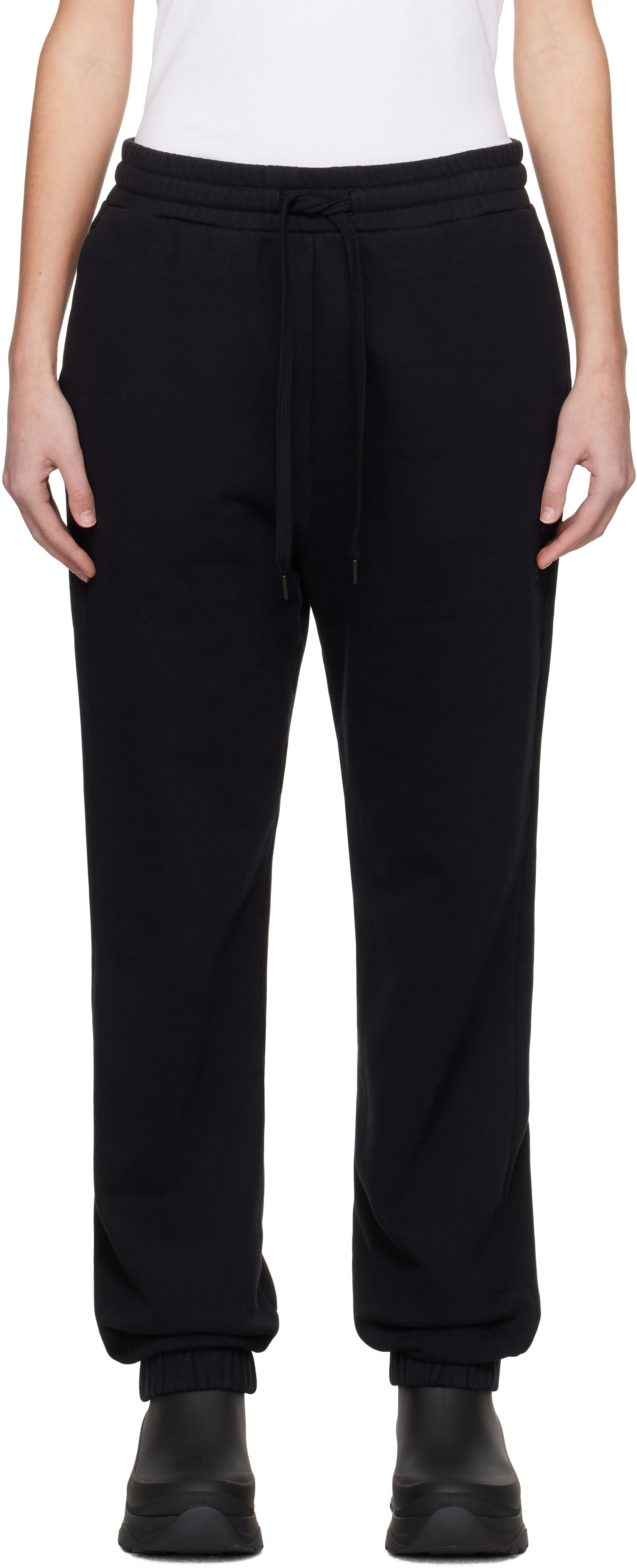 Black Muskoka Relaxed Sweatpants