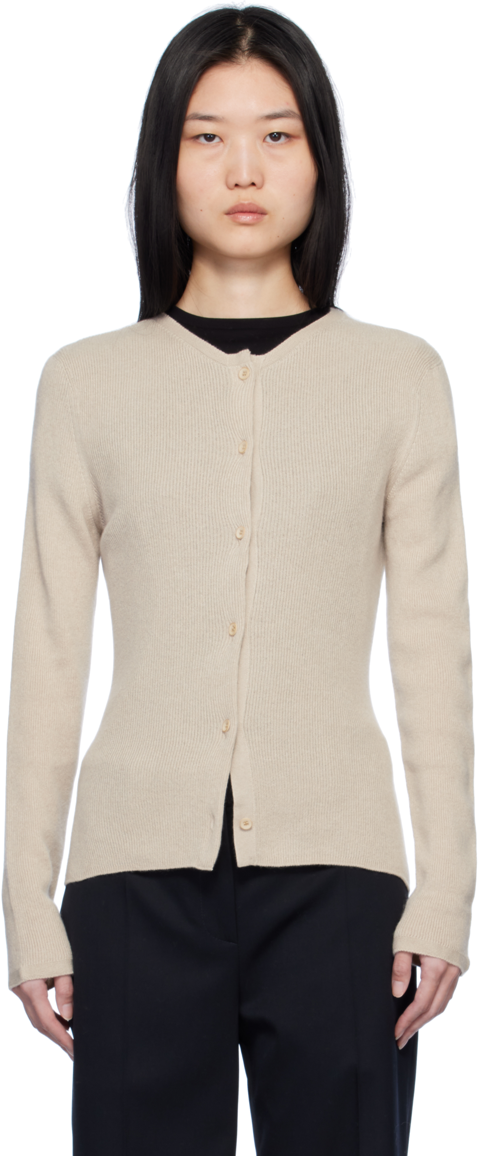 Beige Delicash Cardigan