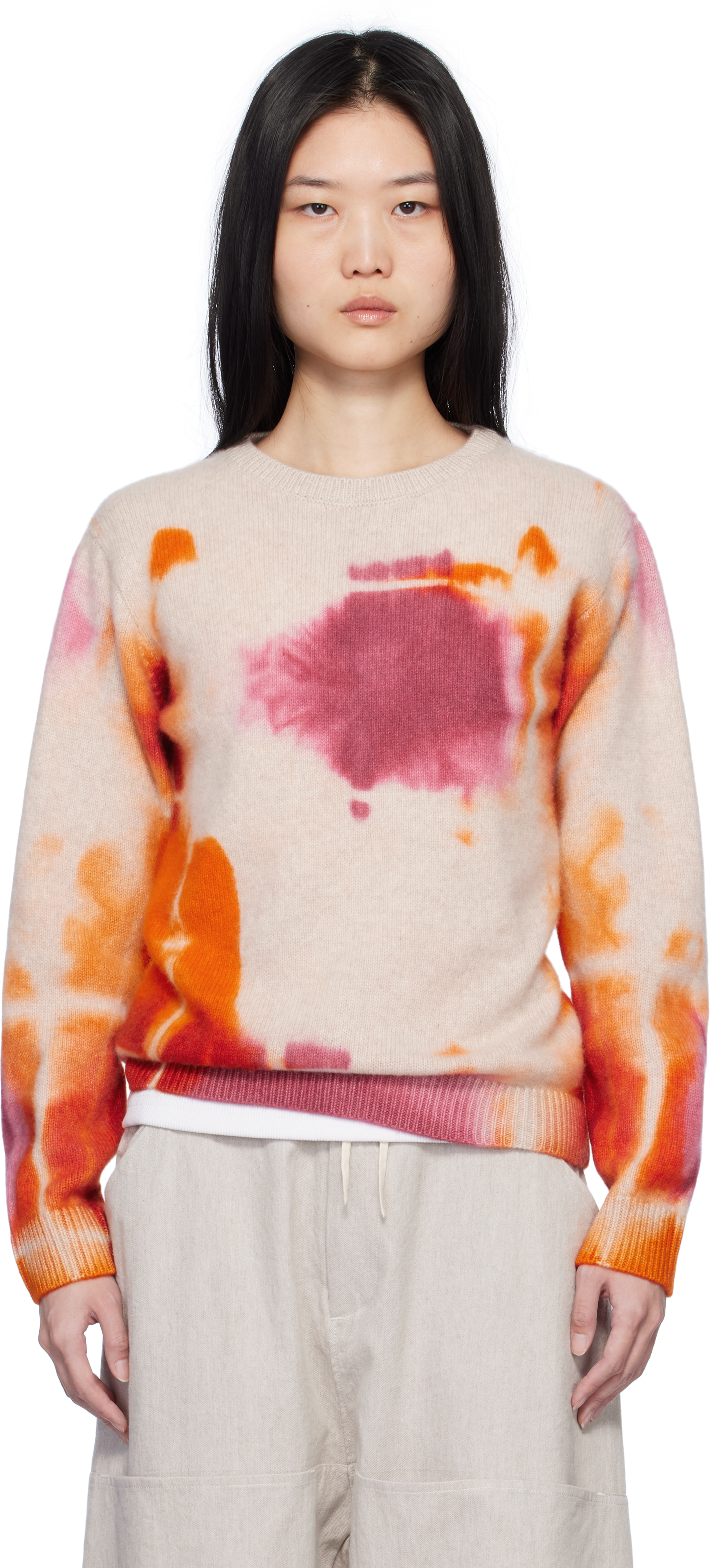 Multicolor Rorshach Malibu Sweater