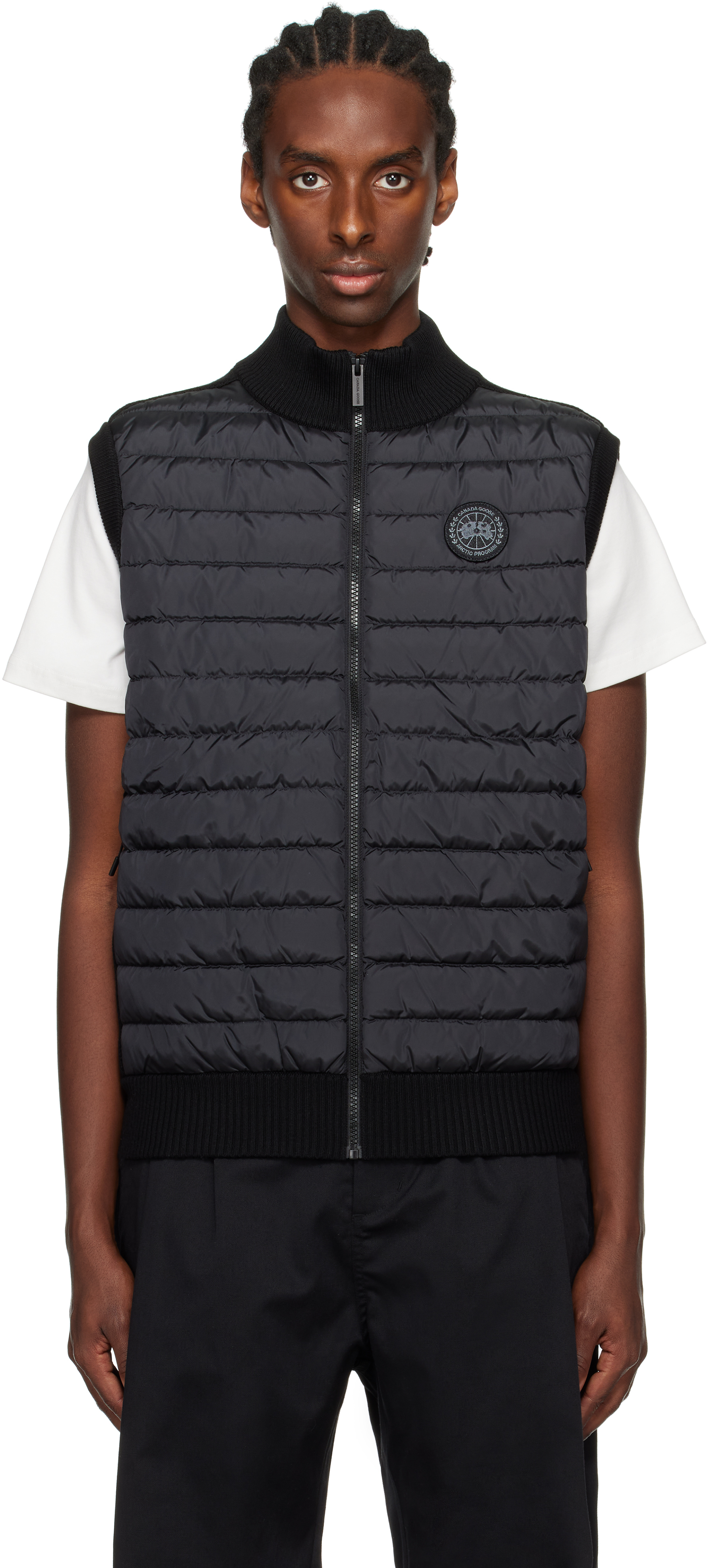 新品   HyBridge Knit Vest HyBridge® Knit Vest Black Label | Canada Goose US