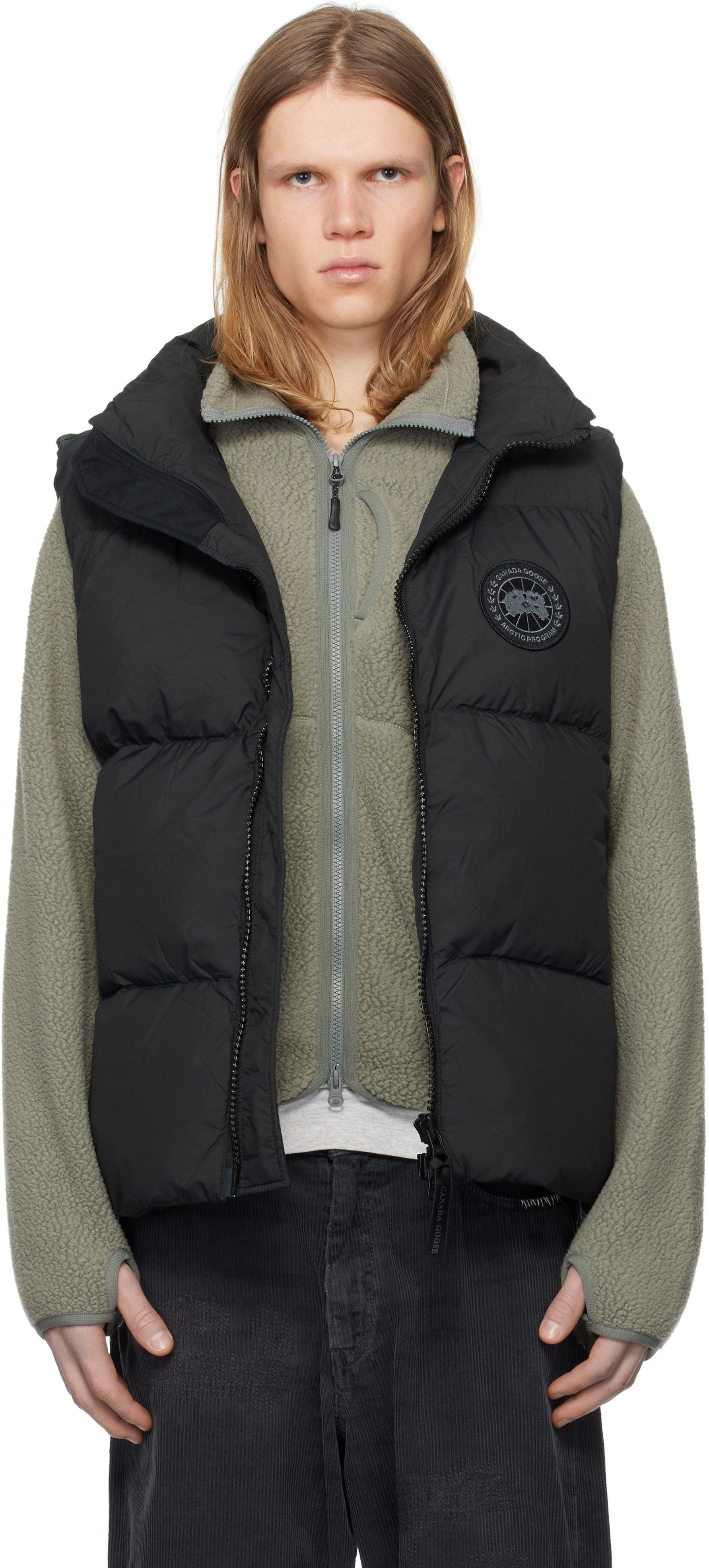 Black 
Black Label
 Lawrence Down Vest