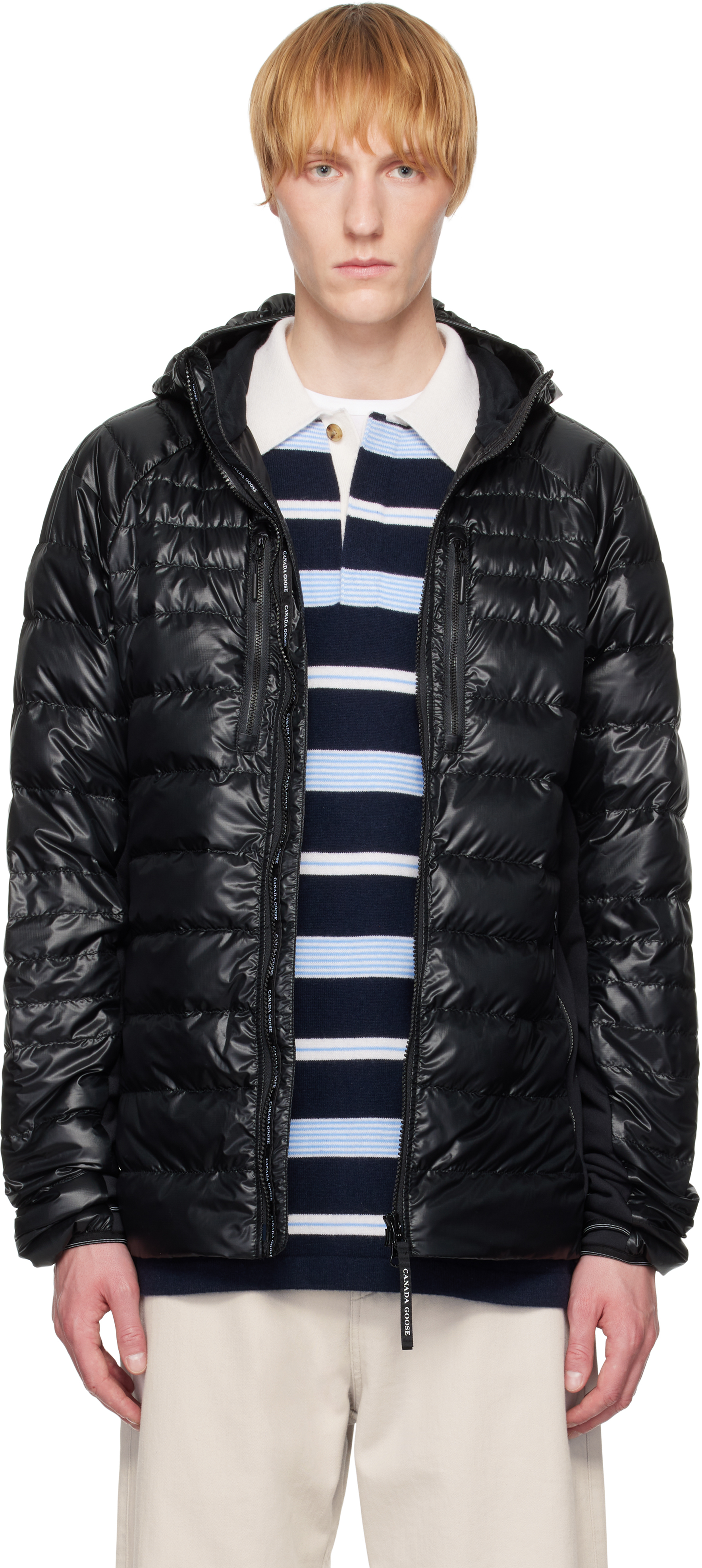 Black HyBridge Lite Down Jacket