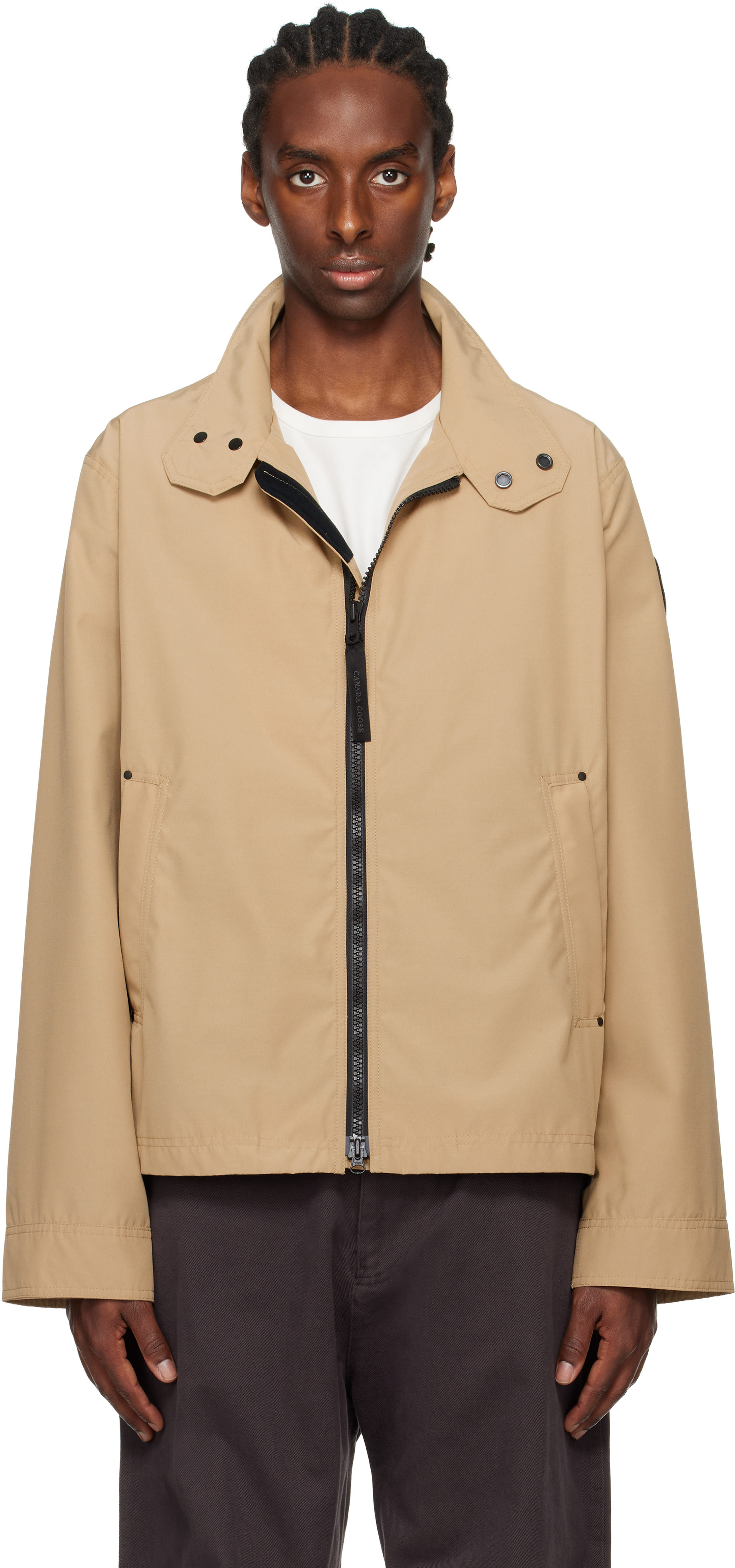 Canada Goose: Tan 'Black Label' Rosedale Jacket | SSENSE