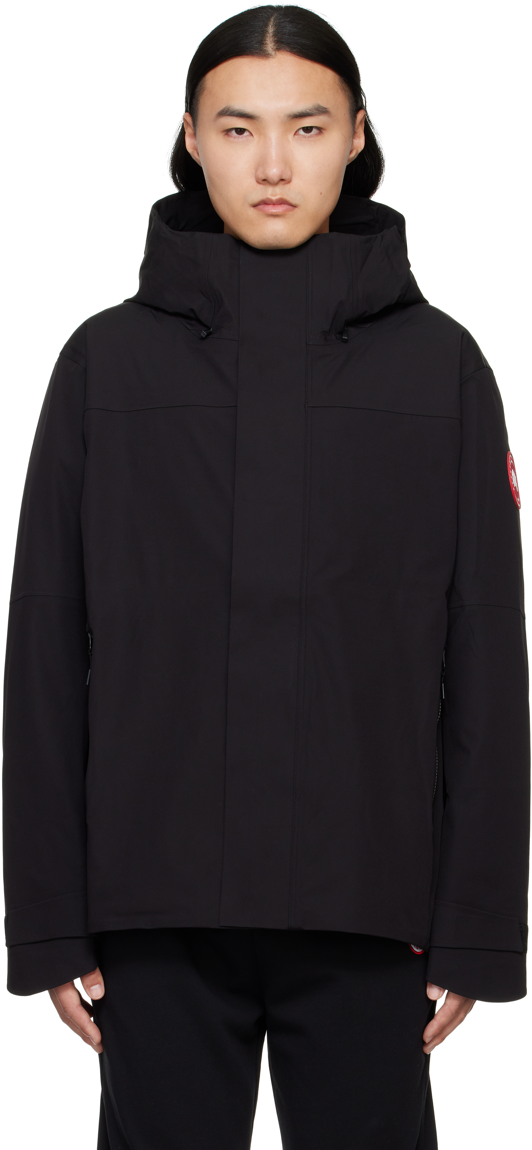 Black Rupert Rain Jacket