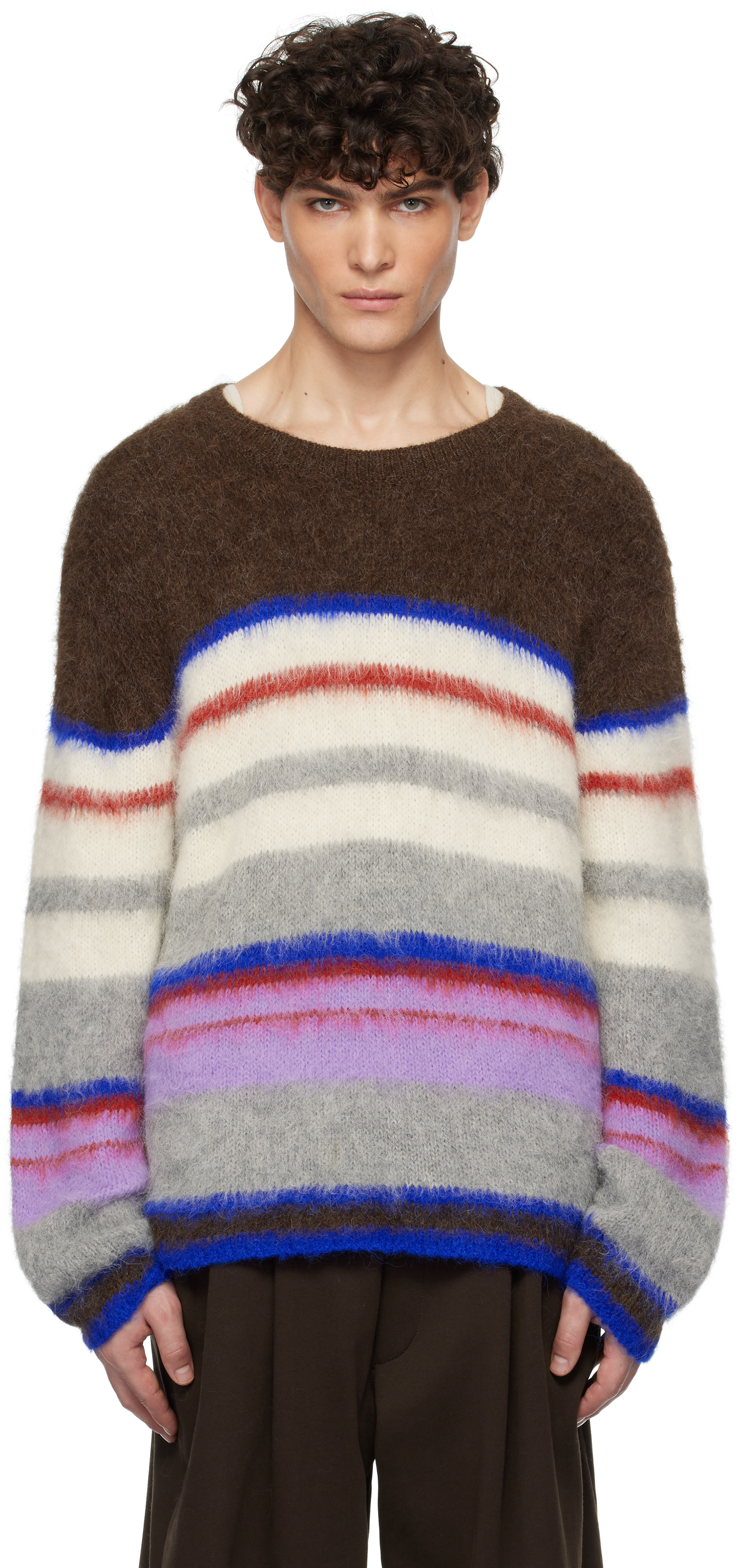 Multicolor Thistle Nightcap Stripe Sweater