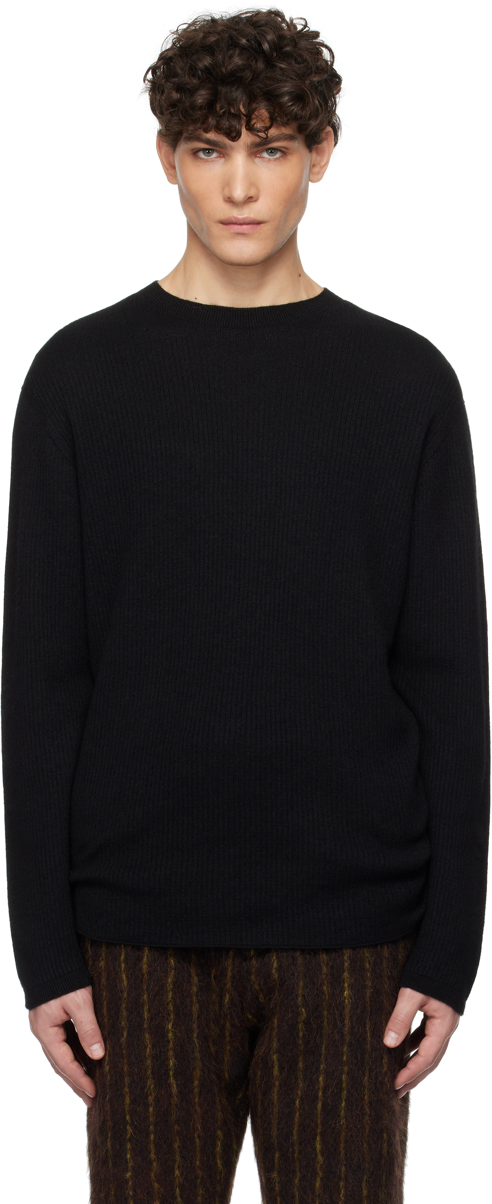 Black Heavy Delicash Sweater