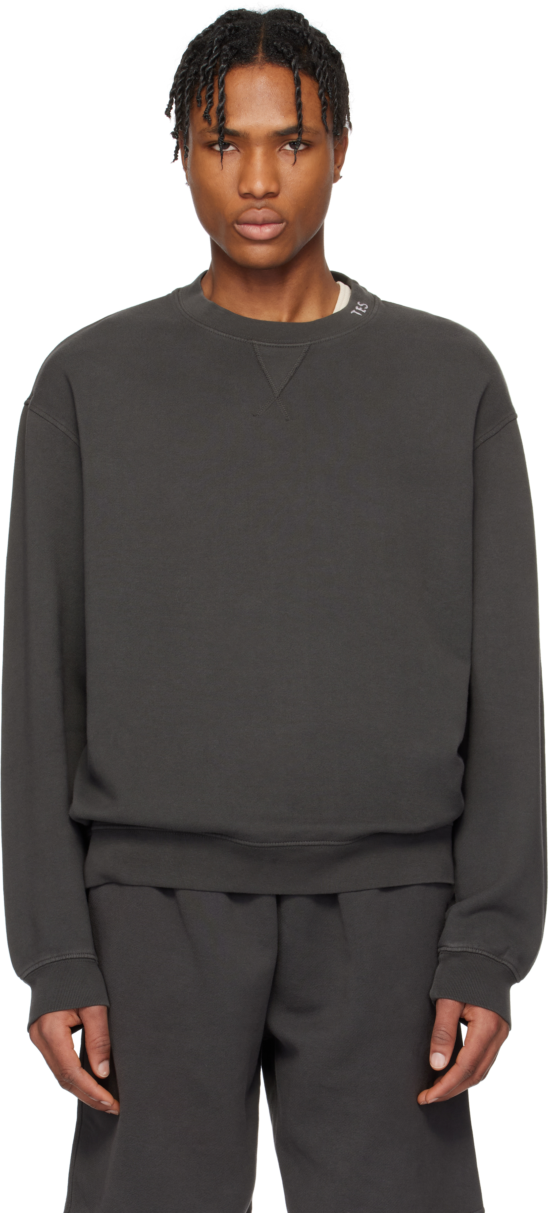 Gray Daily Crew Sweatshirt