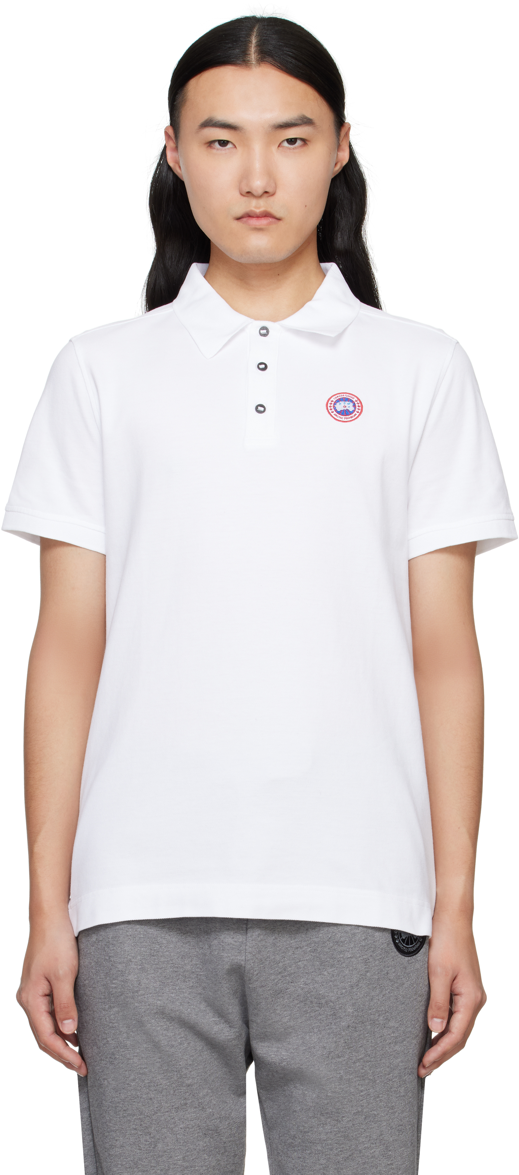 White Beckley Polo