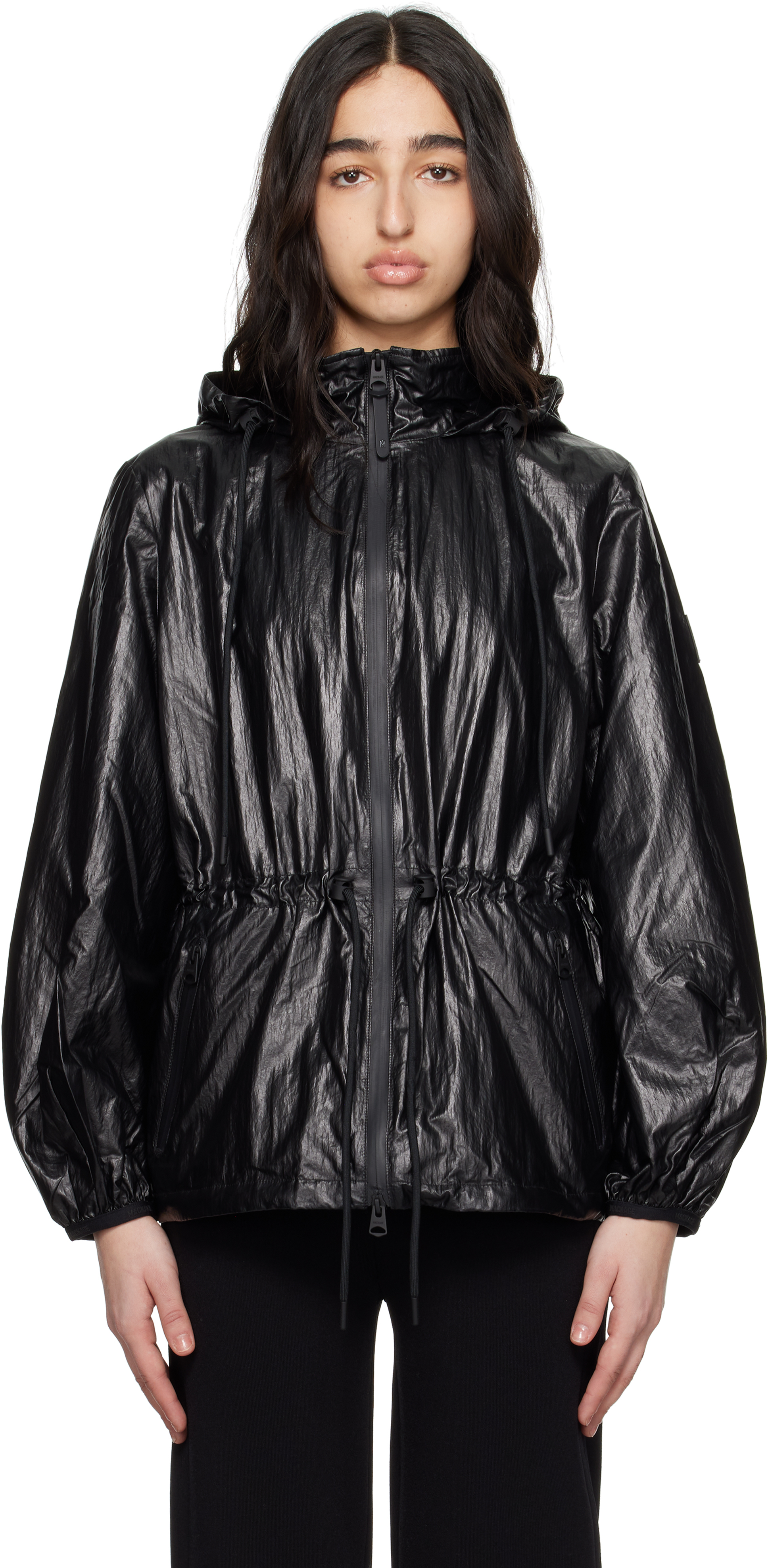Off-White Isha Balloon Sleeve Rain Jacket