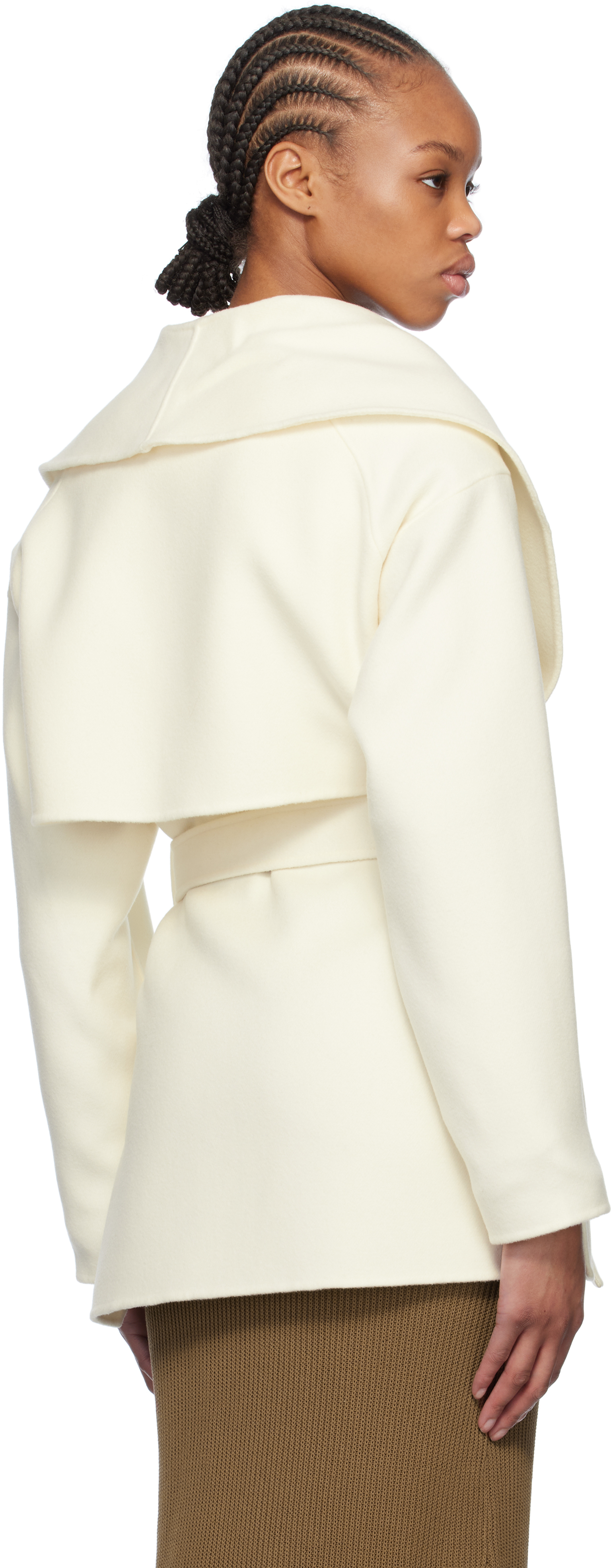 Mackage Off-white Tyra Jacket In C0253 Cream