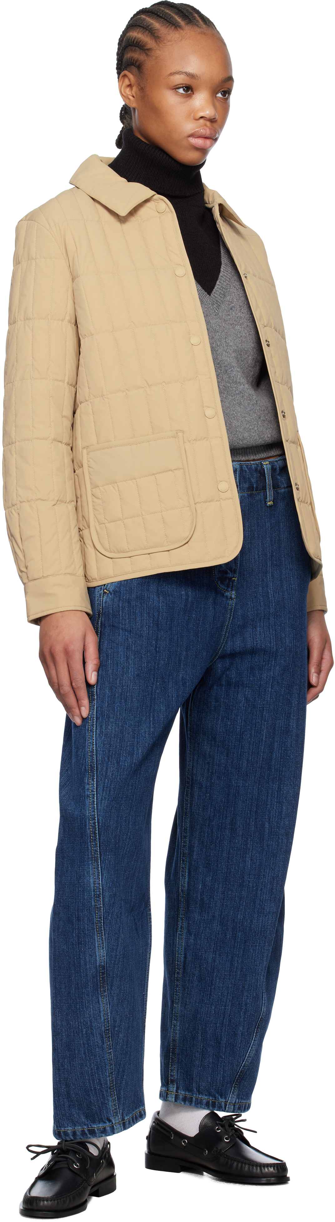 Mackage Beige Dulcia Down Jacket In C0274 Light Camel