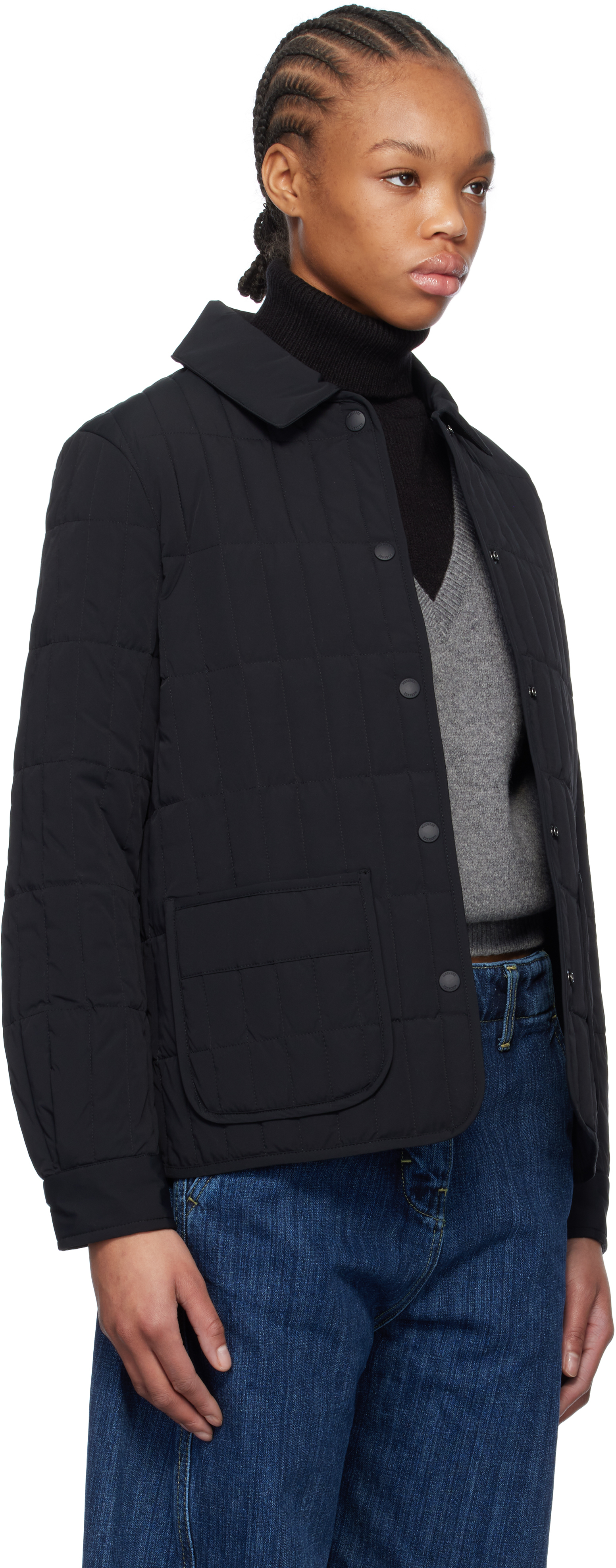 Mackage Black Dulcia Down Jacket In C0001 Black