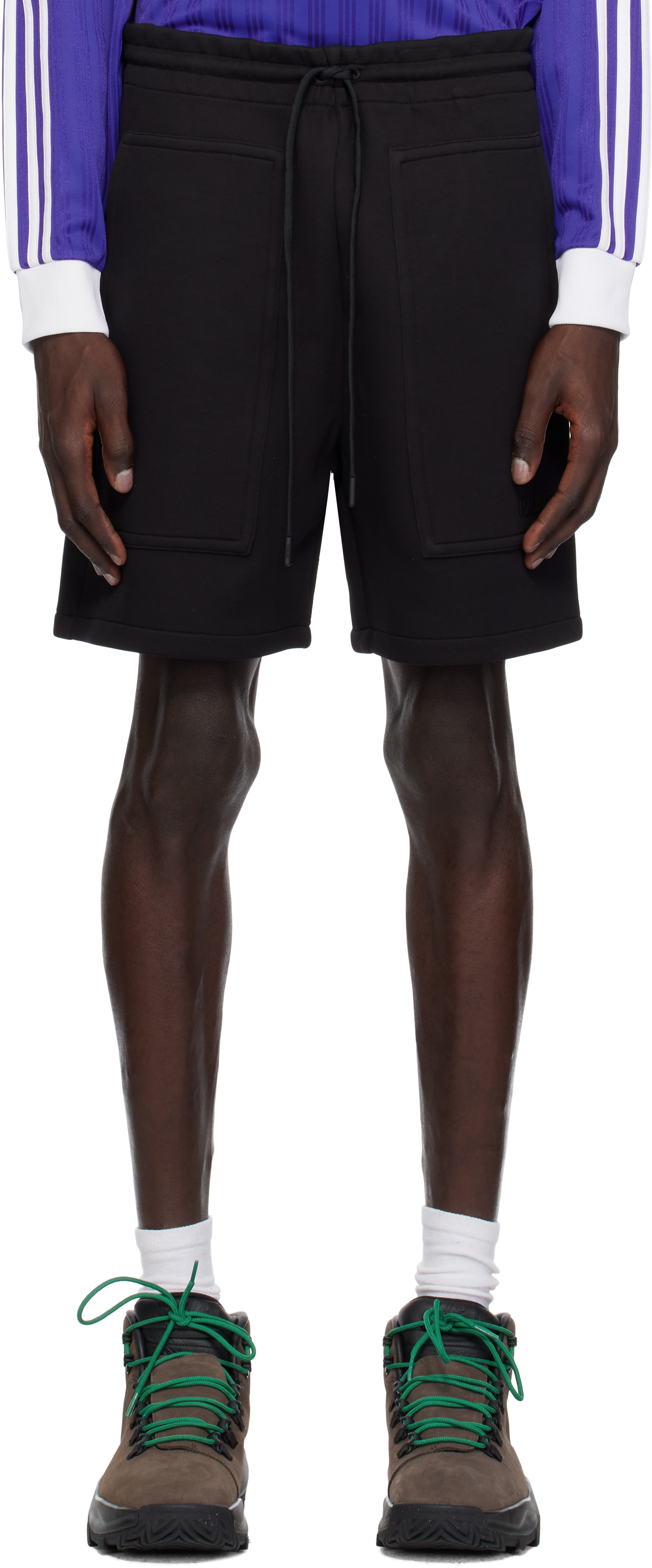Black Elwood-R Shorts by MACKAGE on Sale