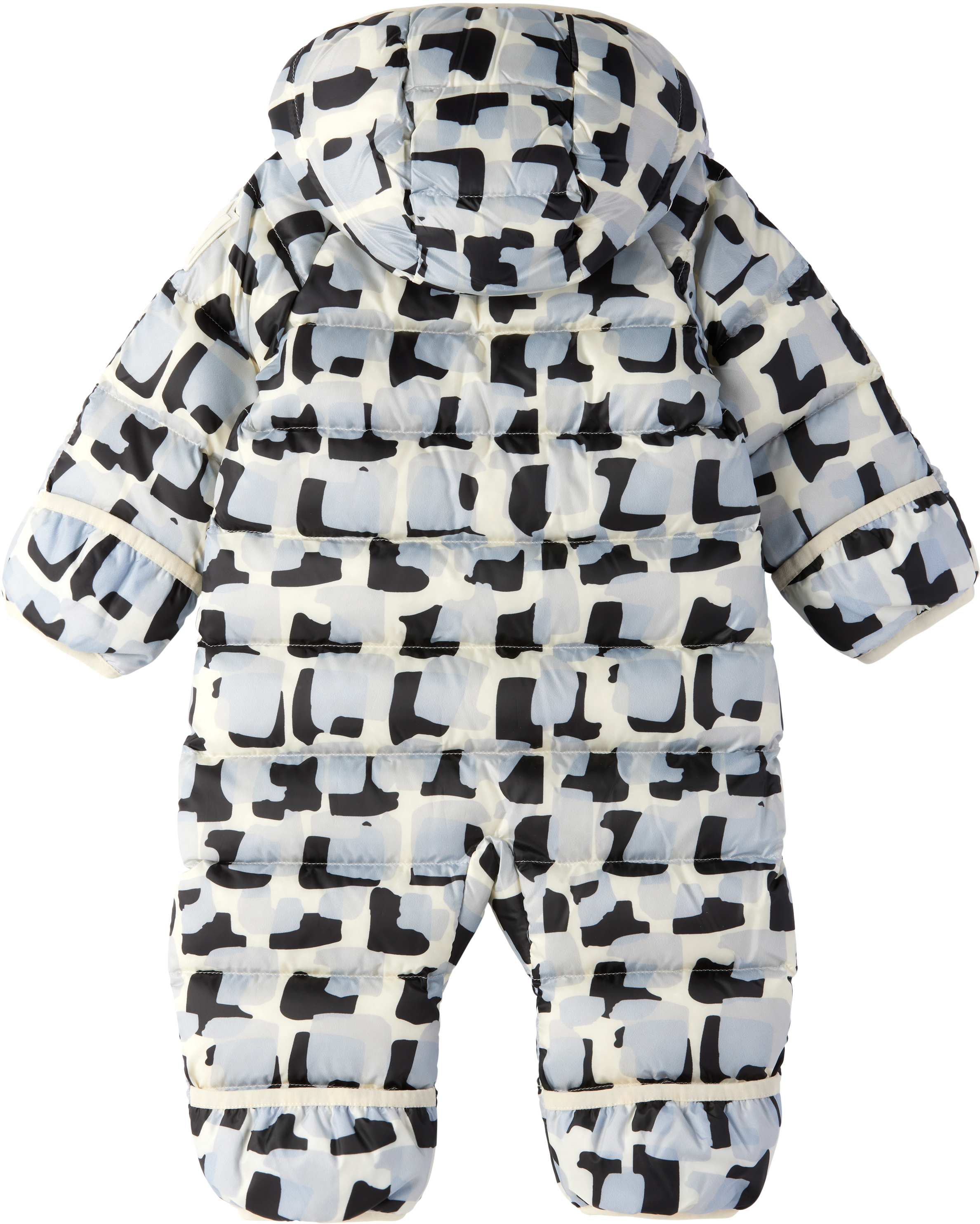 Mackage Baby Multicolor Bambi-nv Down Snowsuit In Cream Tile