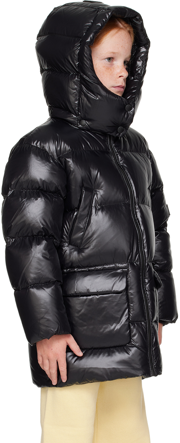 Mackage Unisex Detachable Hood Down Kennie Jacket - Big Kid In Black