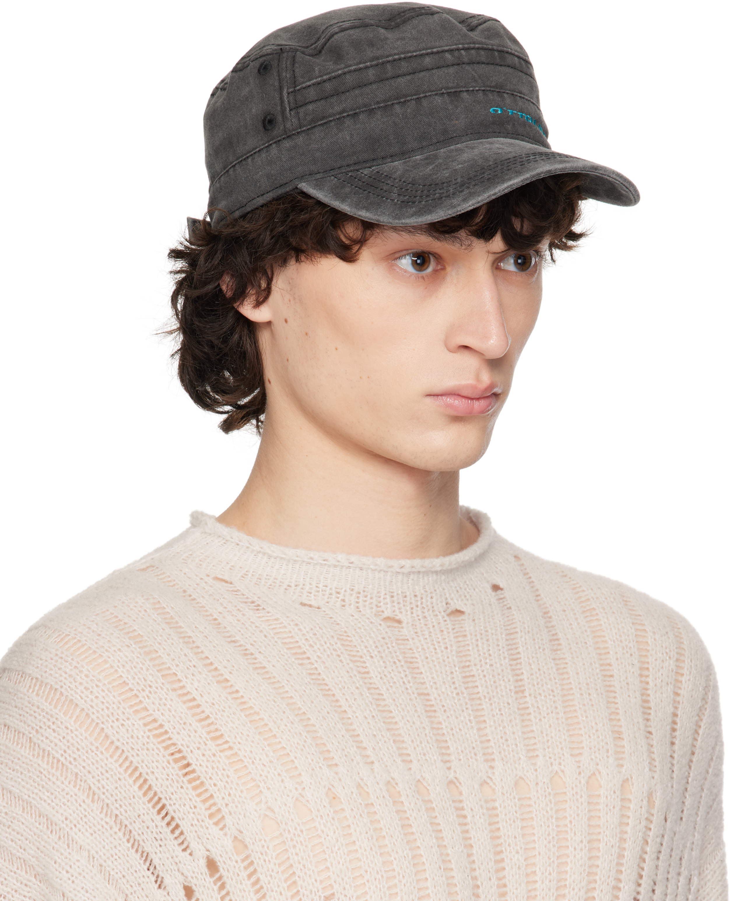 Ottolinger Black Summer Cap In Black