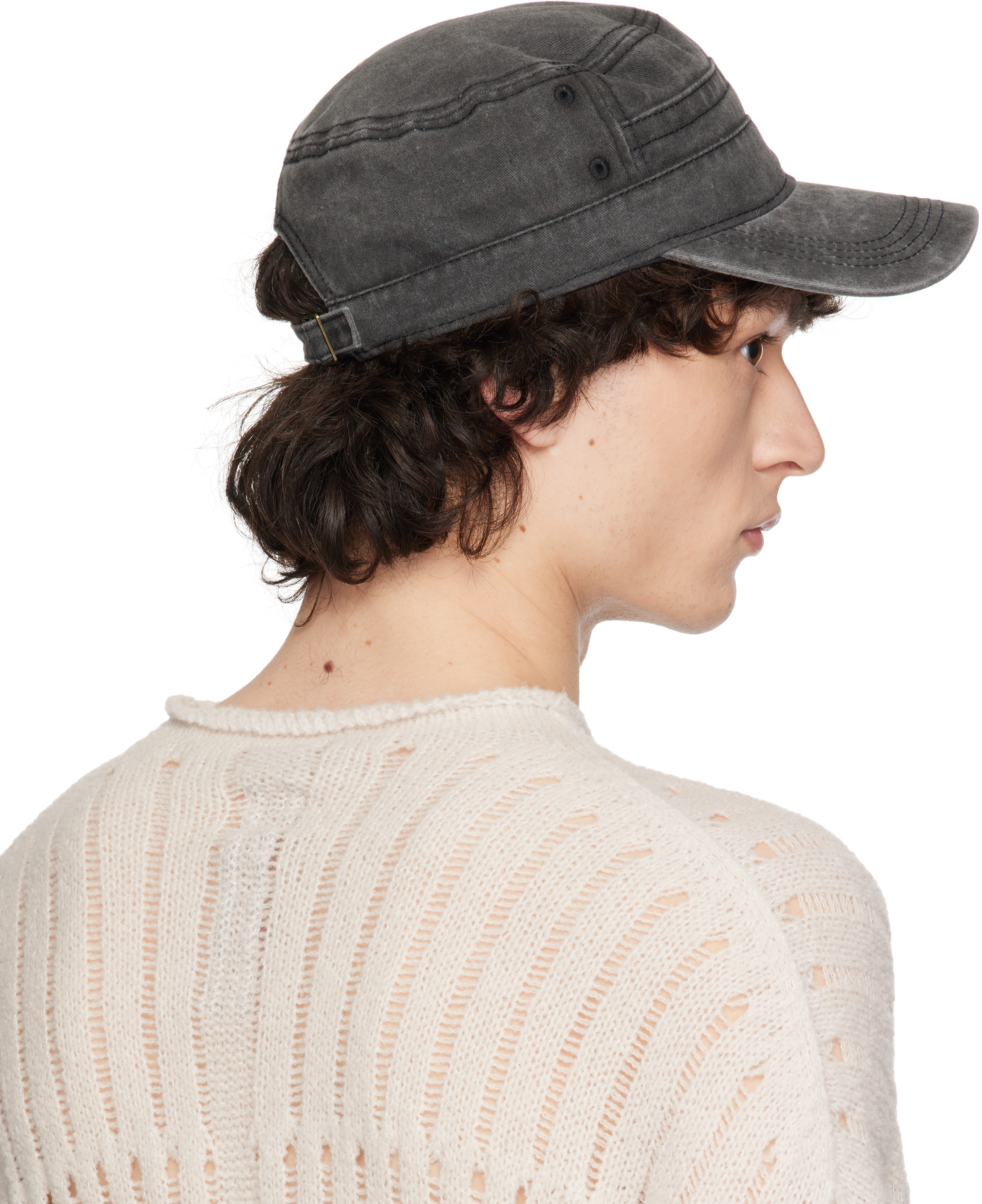 Ottolinger Black Summer Cap In Black