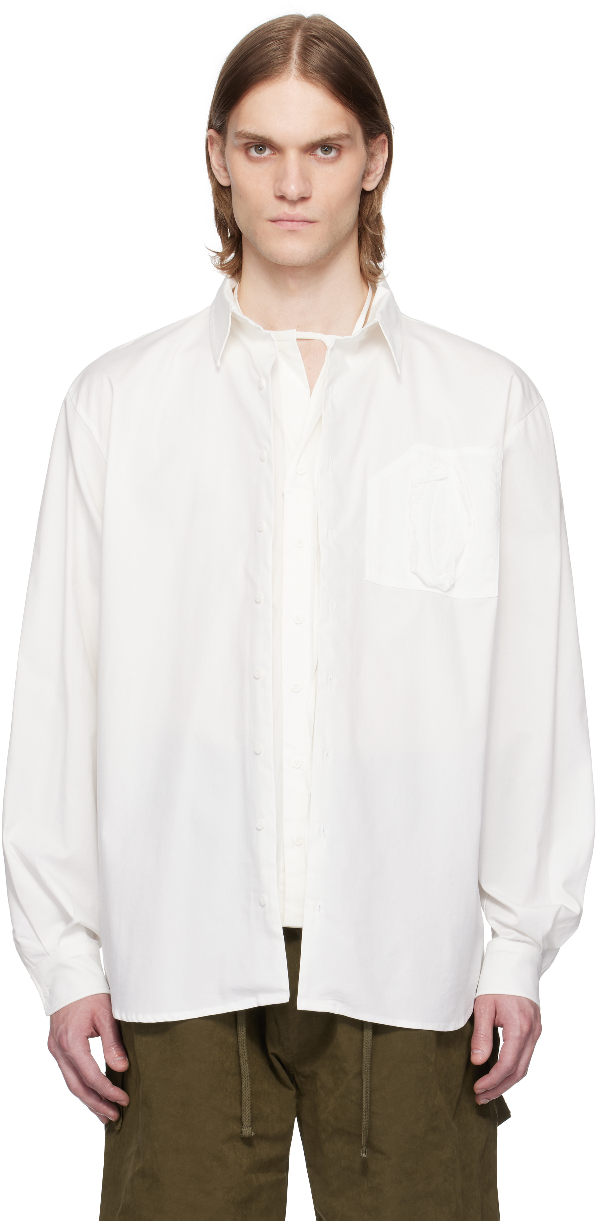 White Oversized Shirt