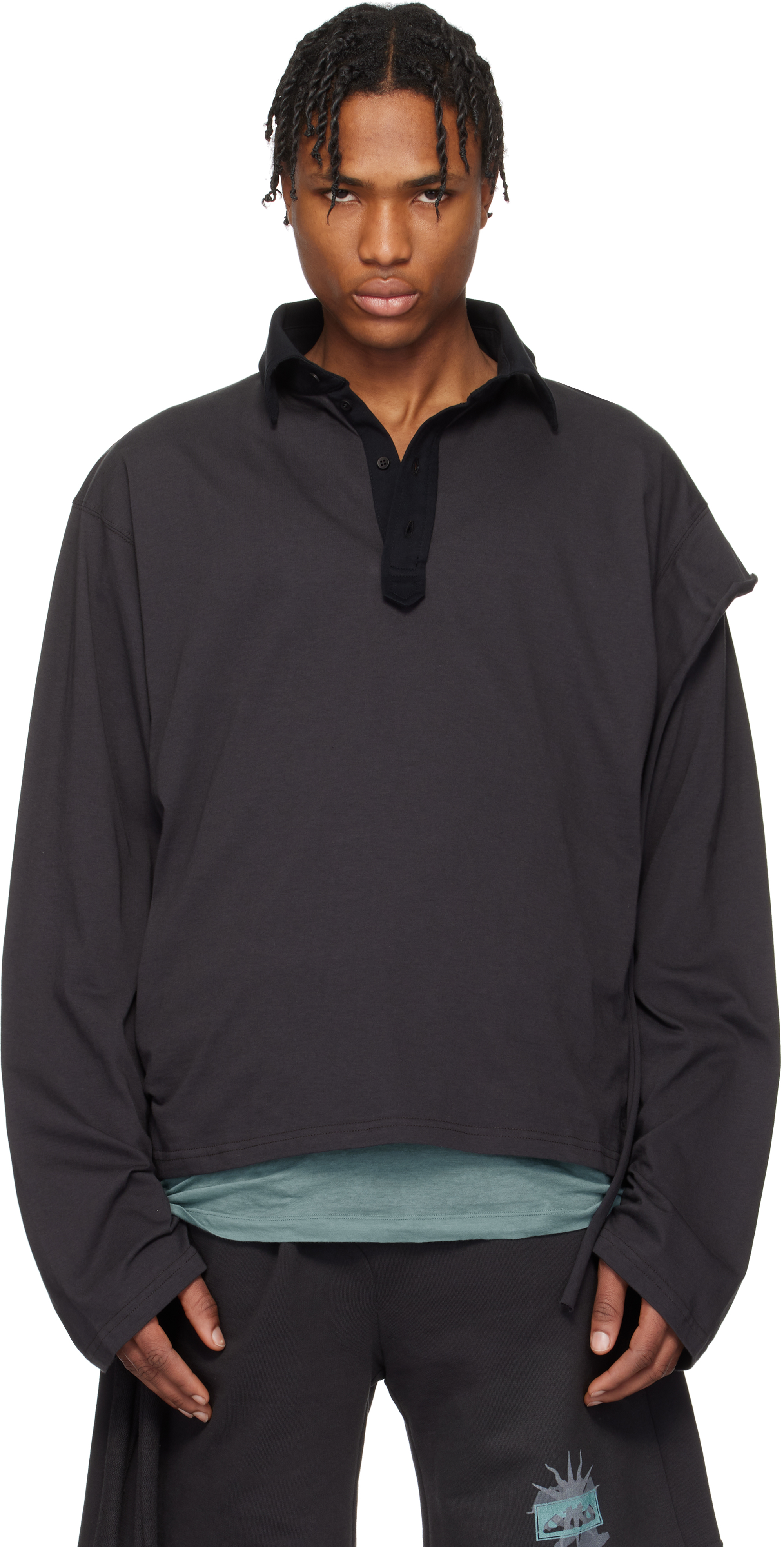 ottolinger スウェットシャツ Ottolinger logo-print T-shirt | Grey | FARFETCH JO