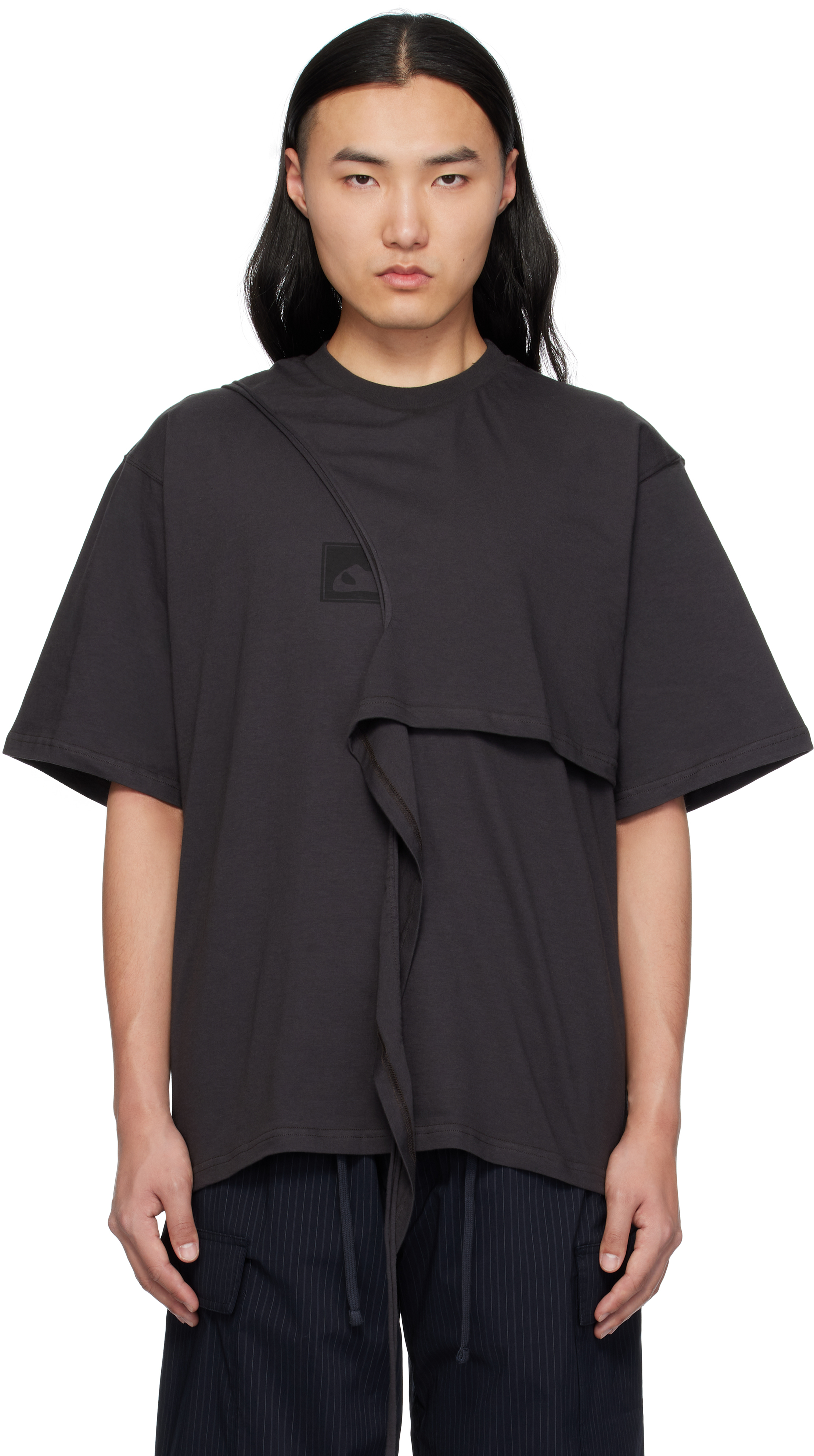 Black Wrap T-shirt