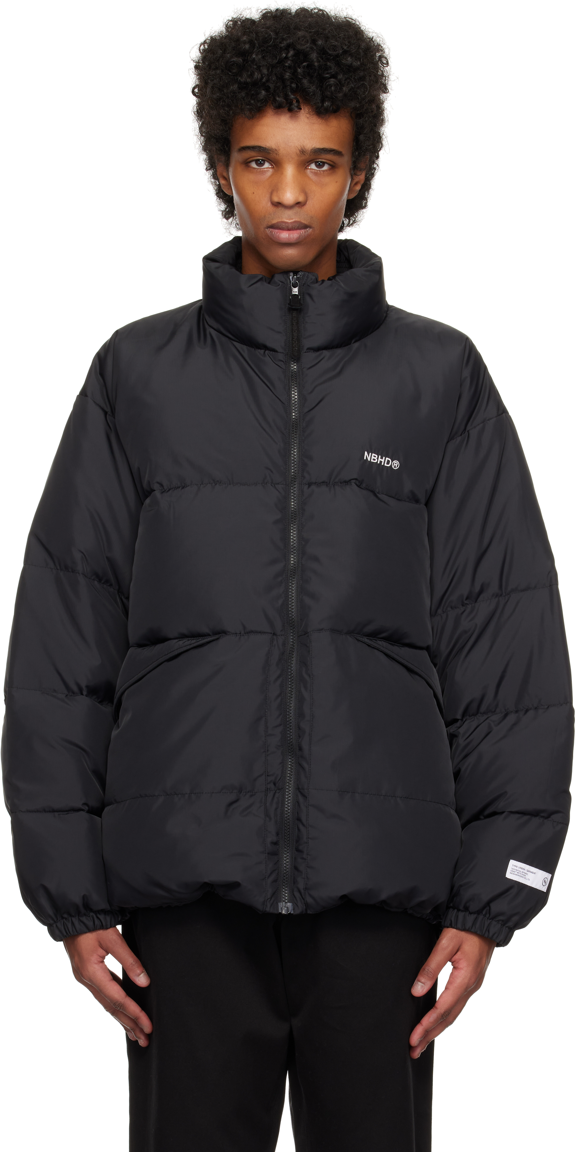 Neighborhood Black Classic Down Jacket