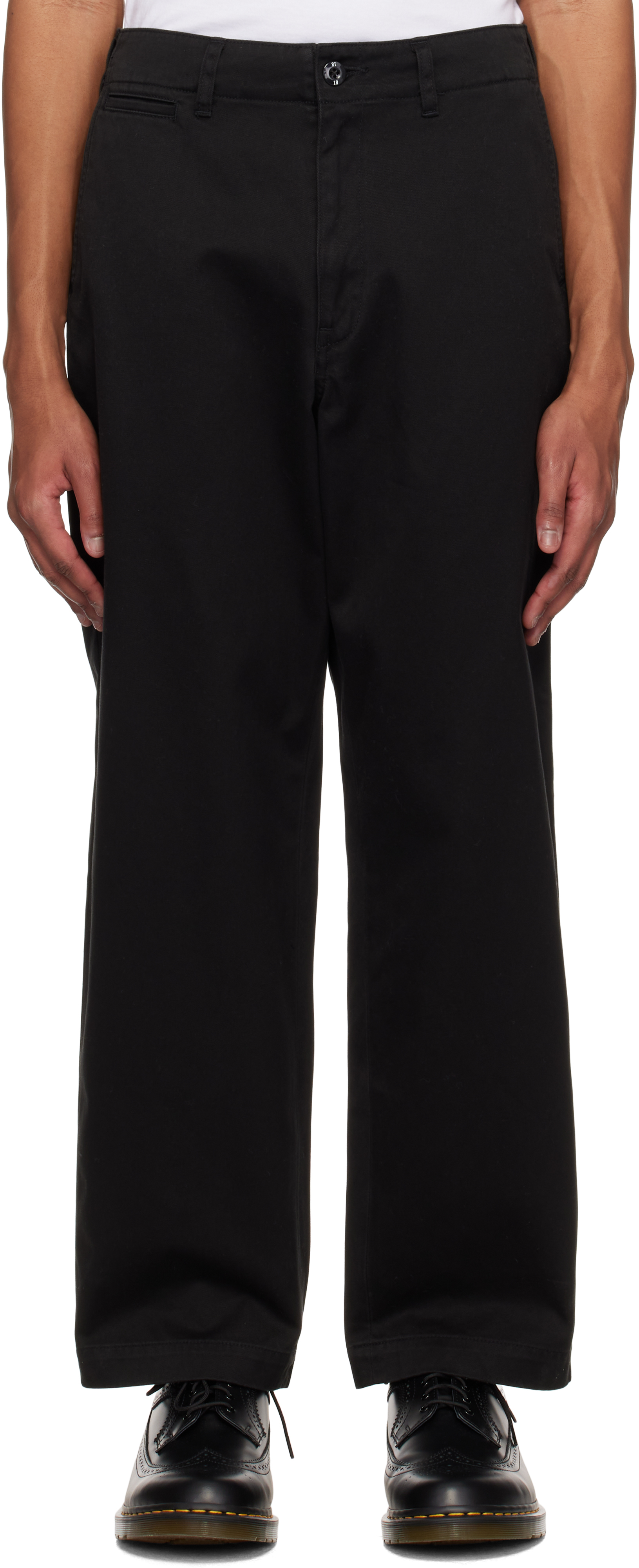 Black Classic Trousers