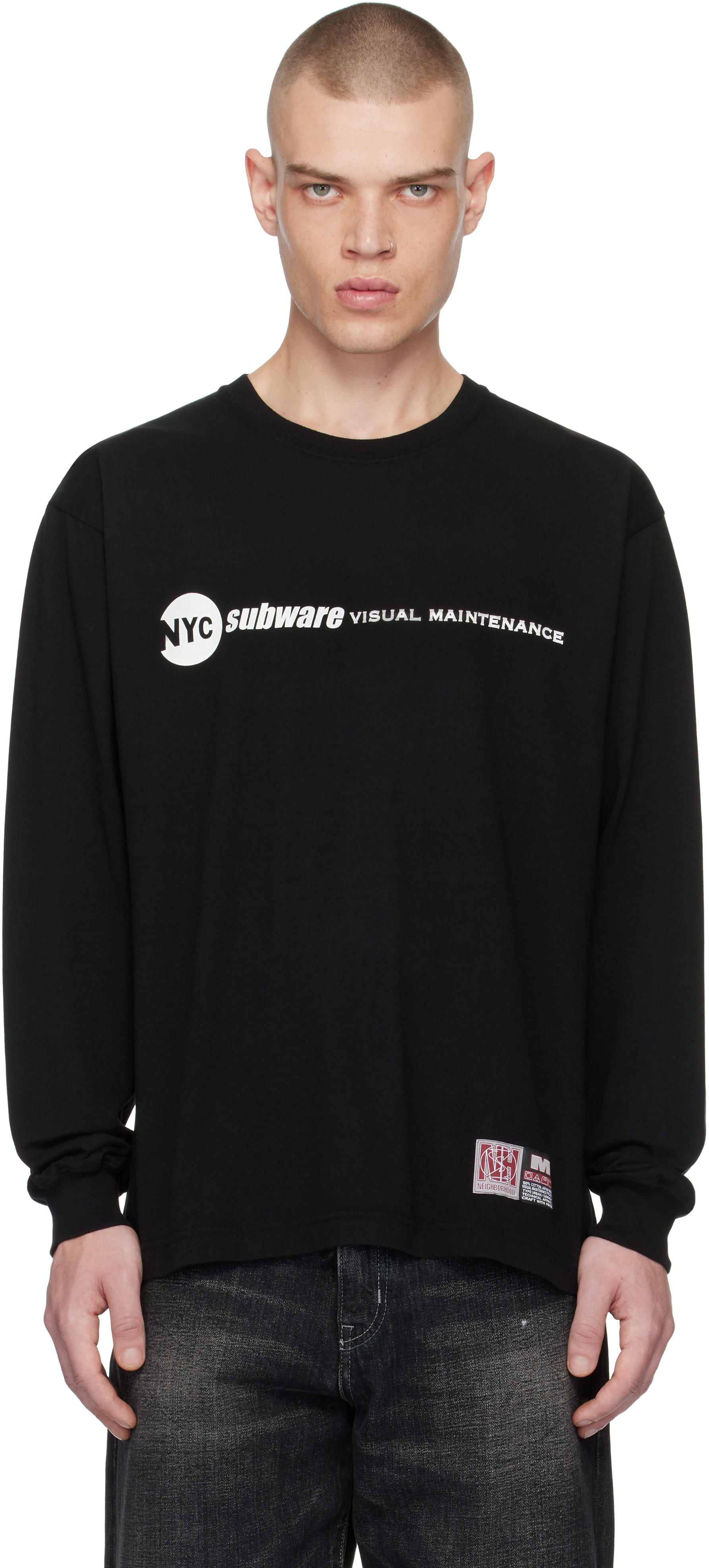 Black Subware Edition NH LS-3 T-shirt