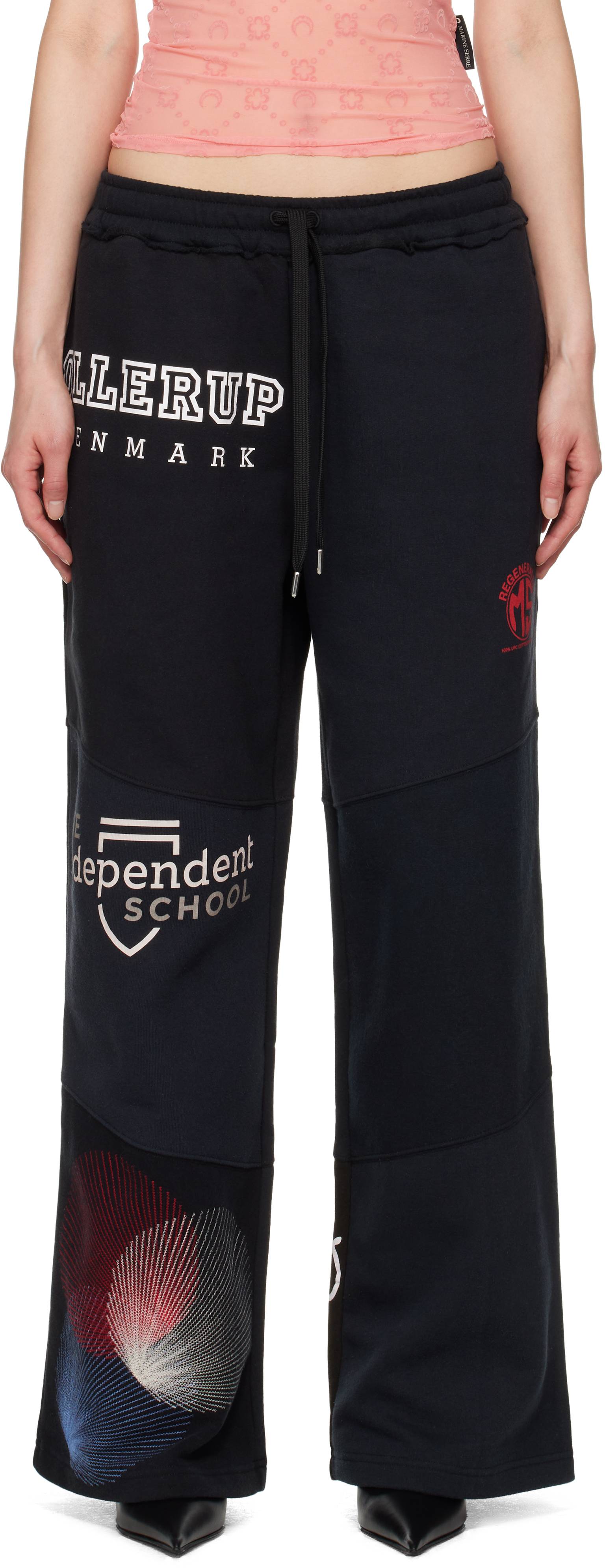 【MARINE SERRE】Pants woman スウェットパンツ Shop MARINE SERRE pants for women online at SV77