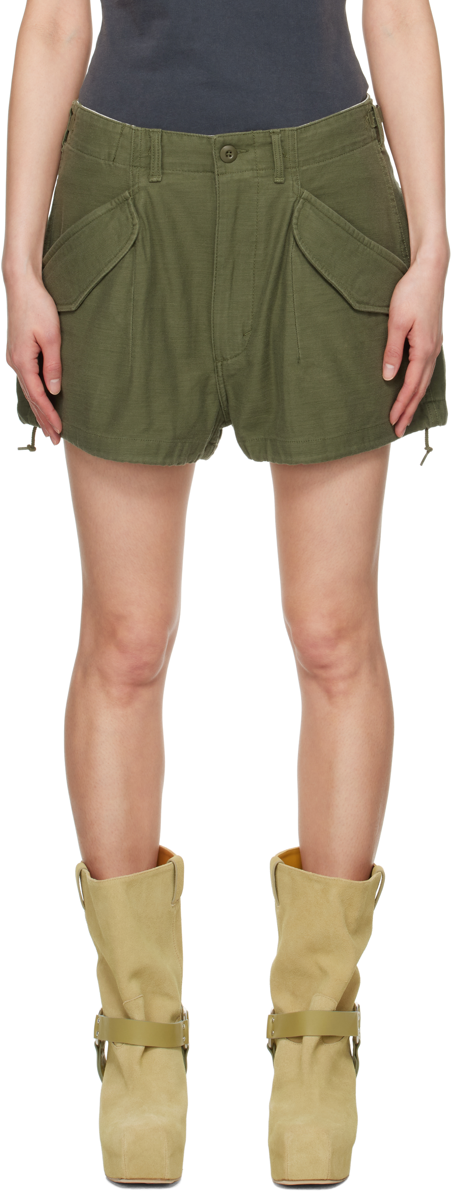ショートパンツ R13 'Marianne' shorts Green R13 marianne Shorts from $596.00 - on Stylight