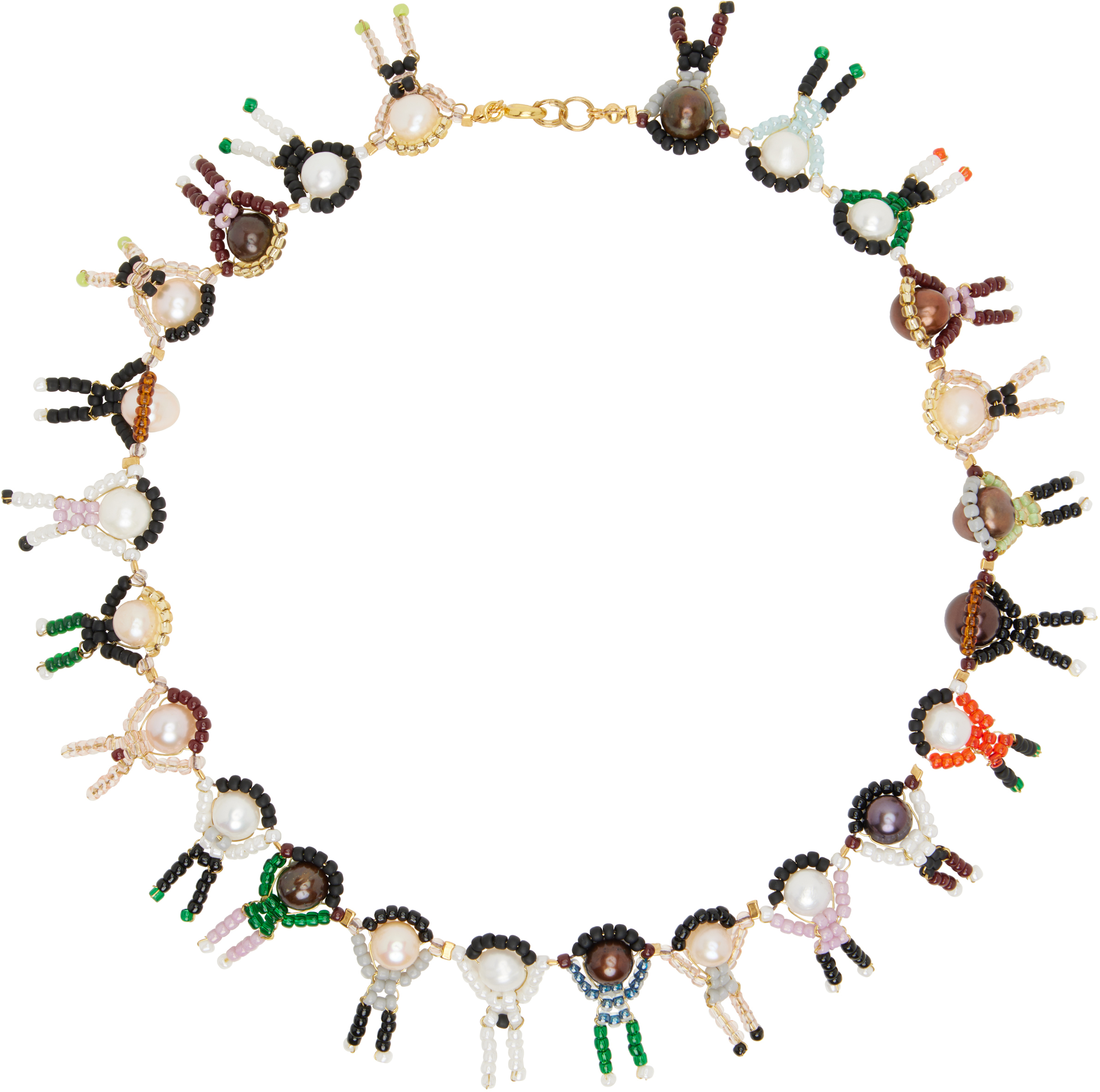 J. Kim Multicolor Multi Choker