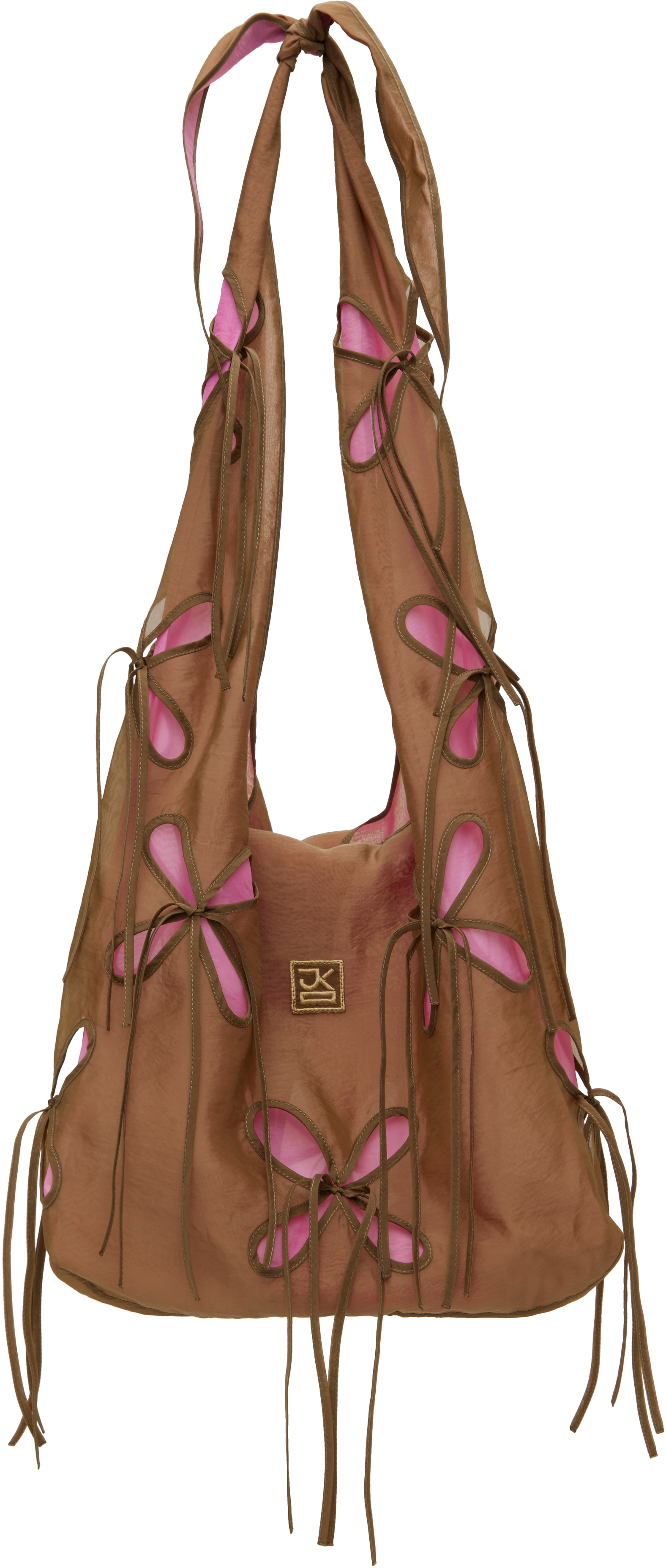 J. Kim Brown 
Pink Chilla Petal Bale Bag