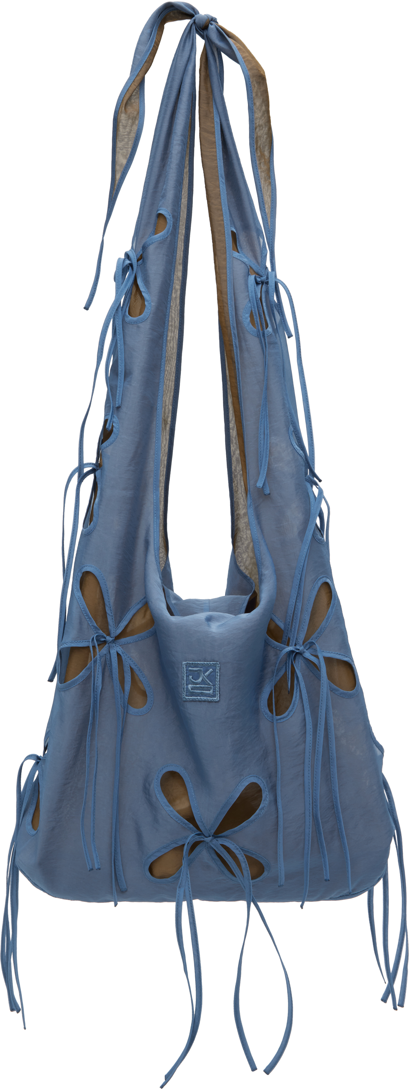 J. Kim Blue 
Brown Chilla Petal Bale Bag