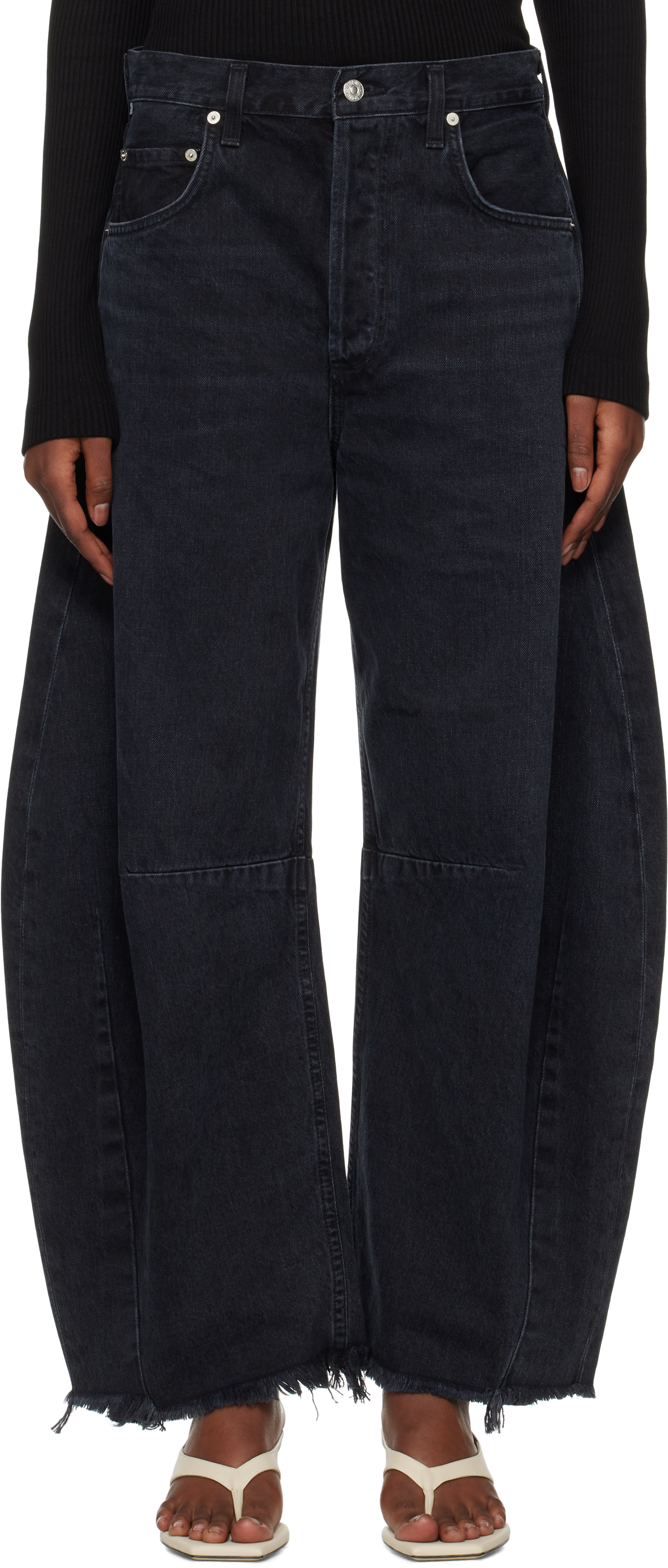 Black Horseshoe Jeans