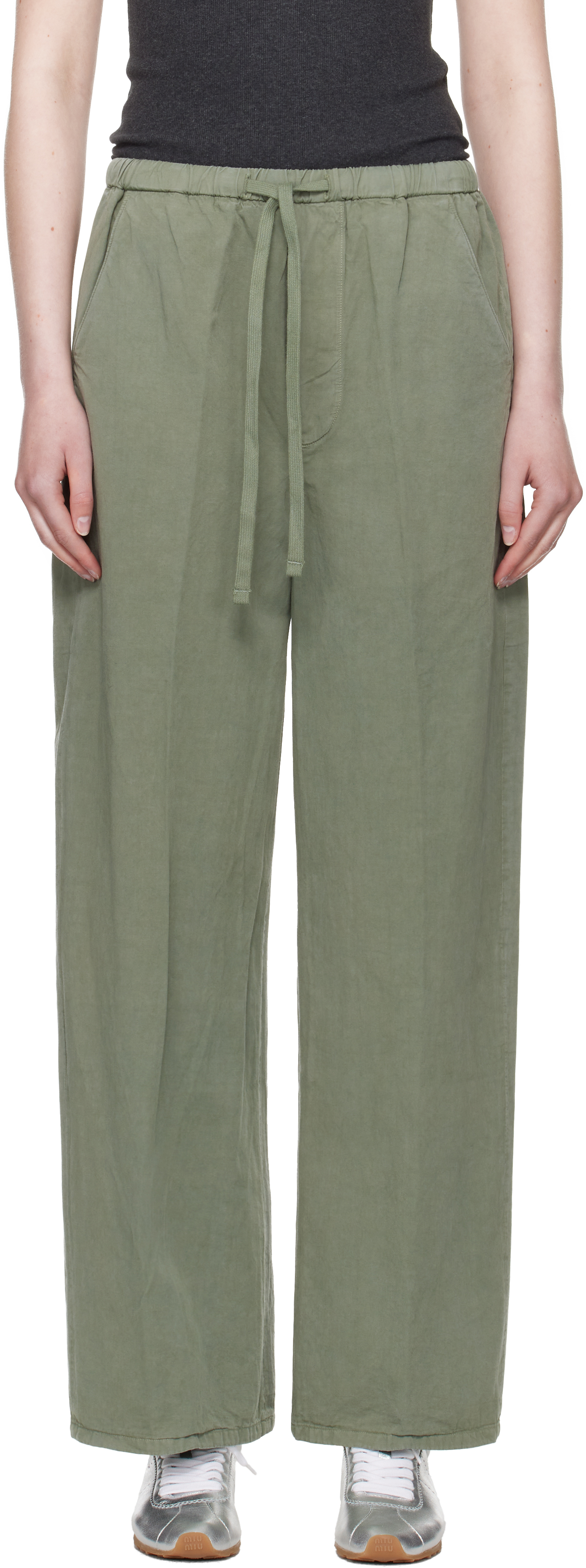 Citizens of Humanity Khaki Aurora Pull On Trousers