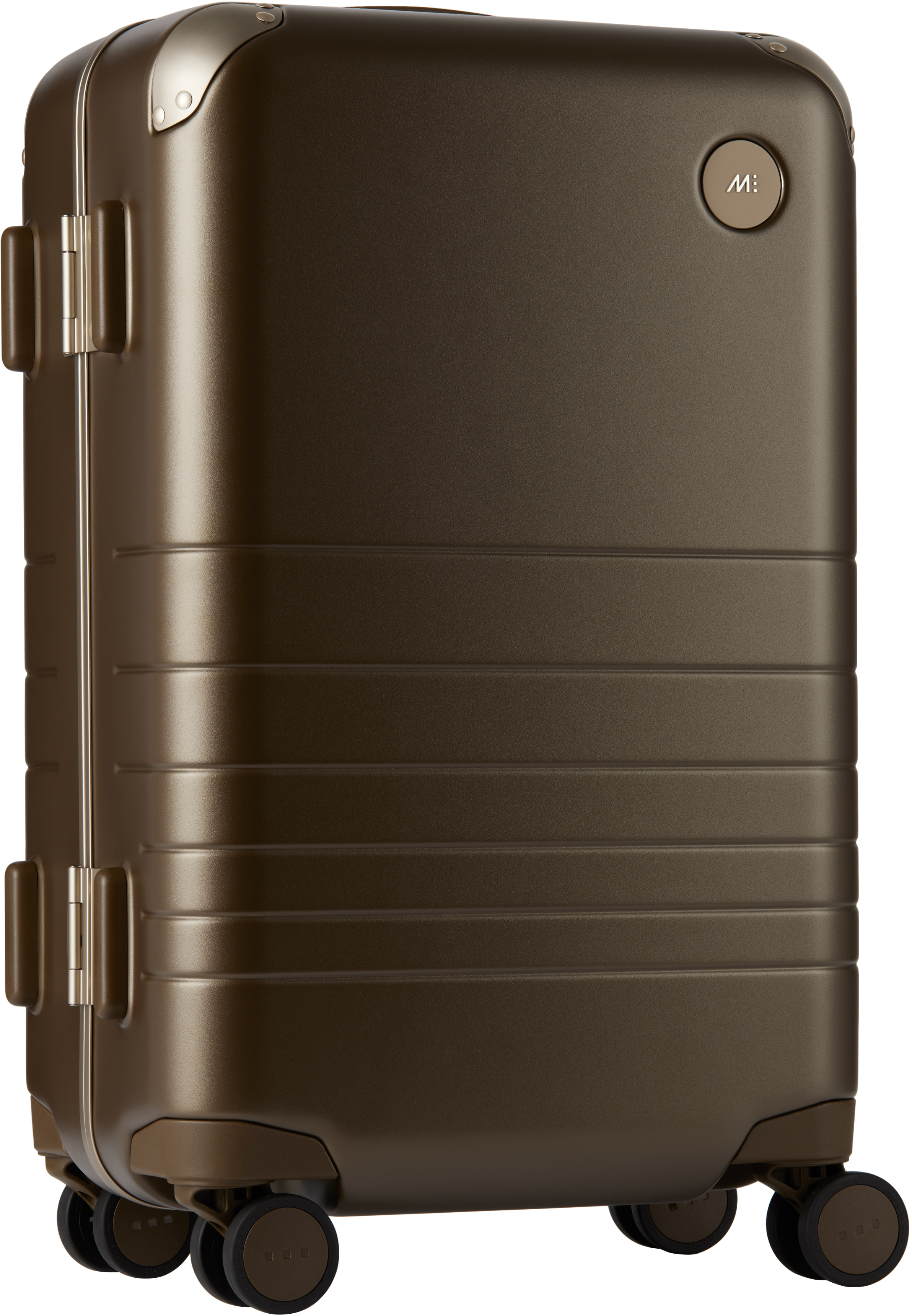 Monos Brown Sincerely Jules Edition Hybrid Carry-on Suitcase In Adobe Brown