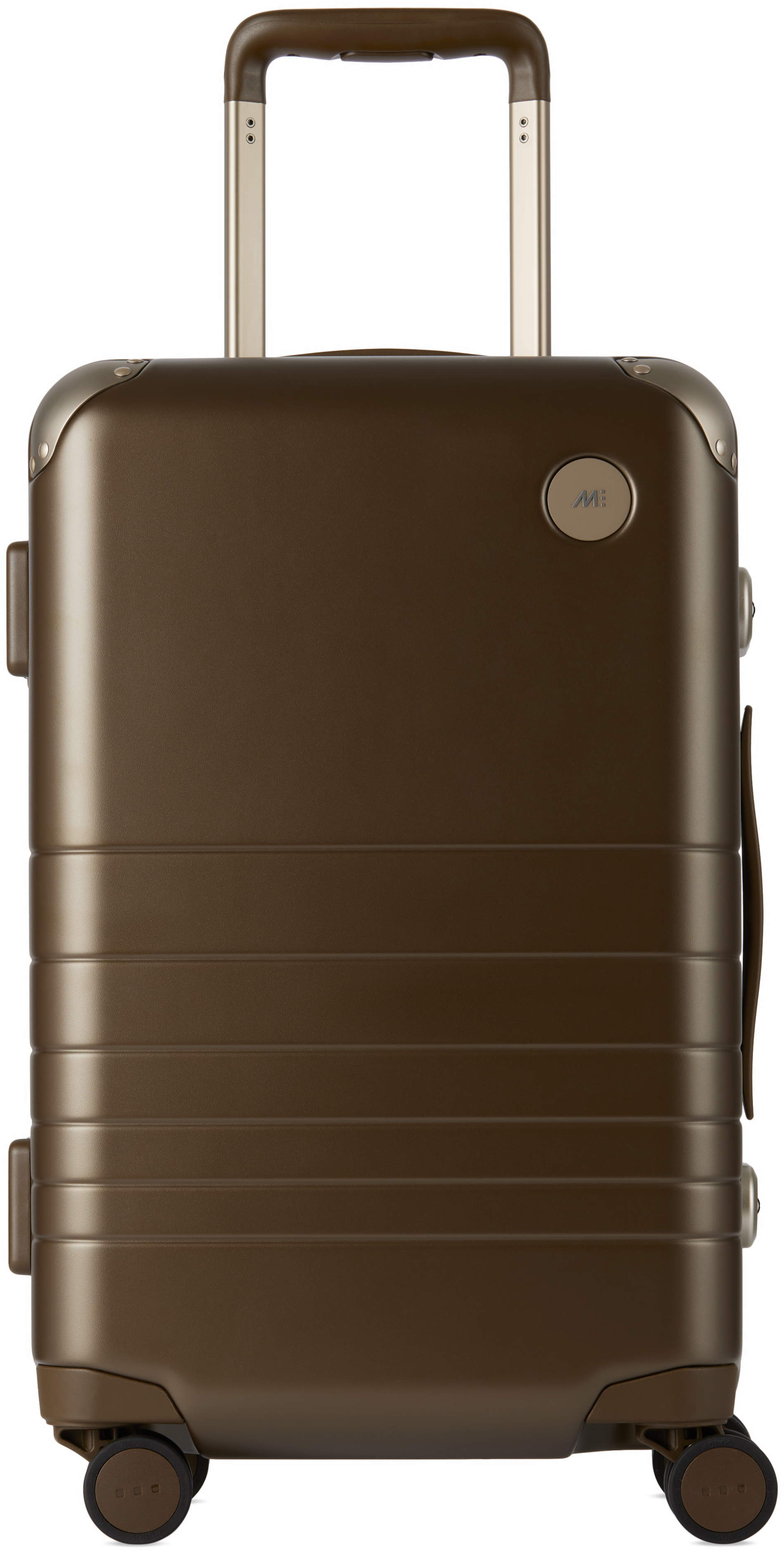 Monos Brown Sincerely Jules Edition Hybrid Carry-on Suitcase In Adobe Brown