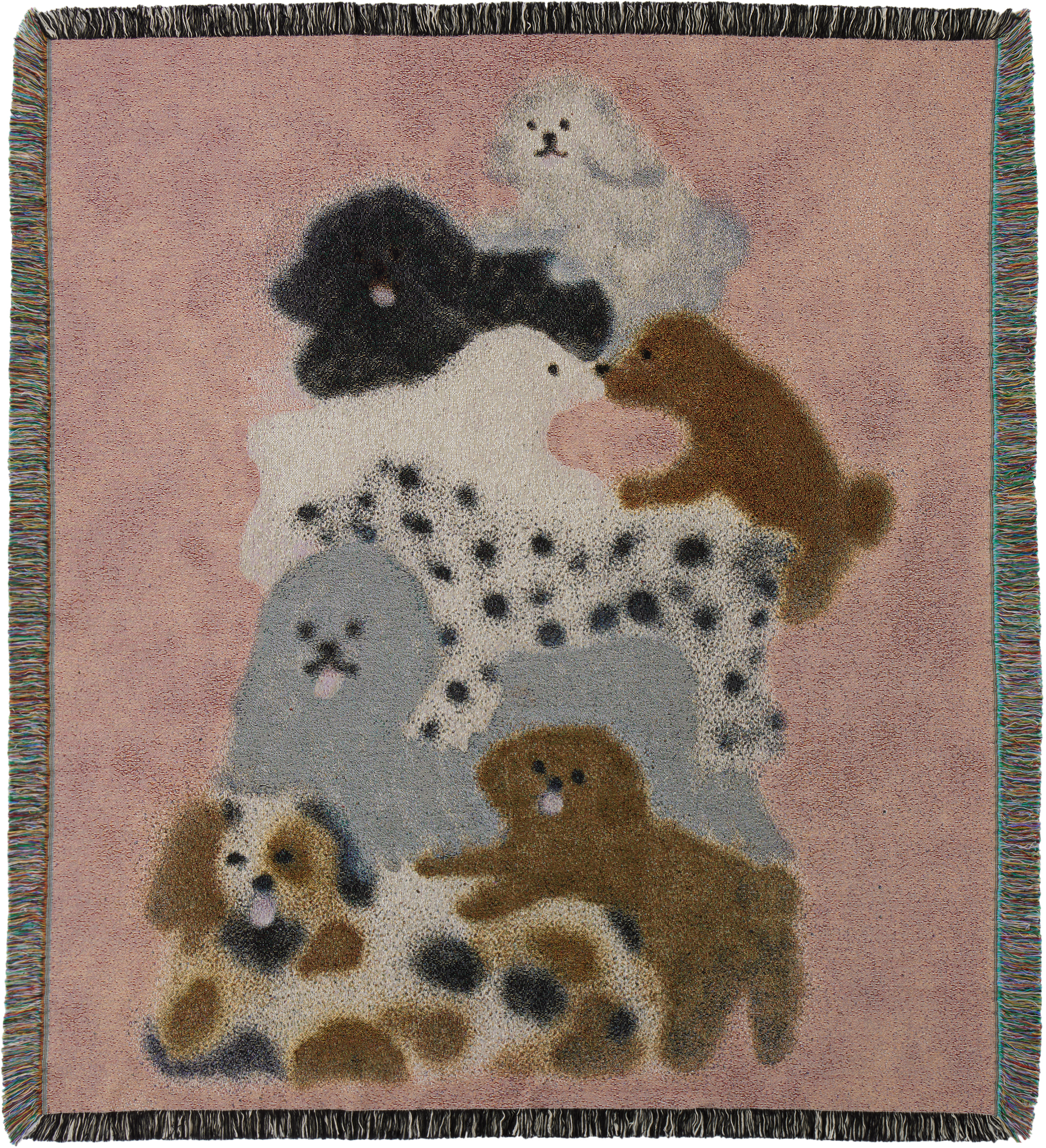 CARNE BOLLENTE MULTICOLOR WOOF & WILD BLANKET