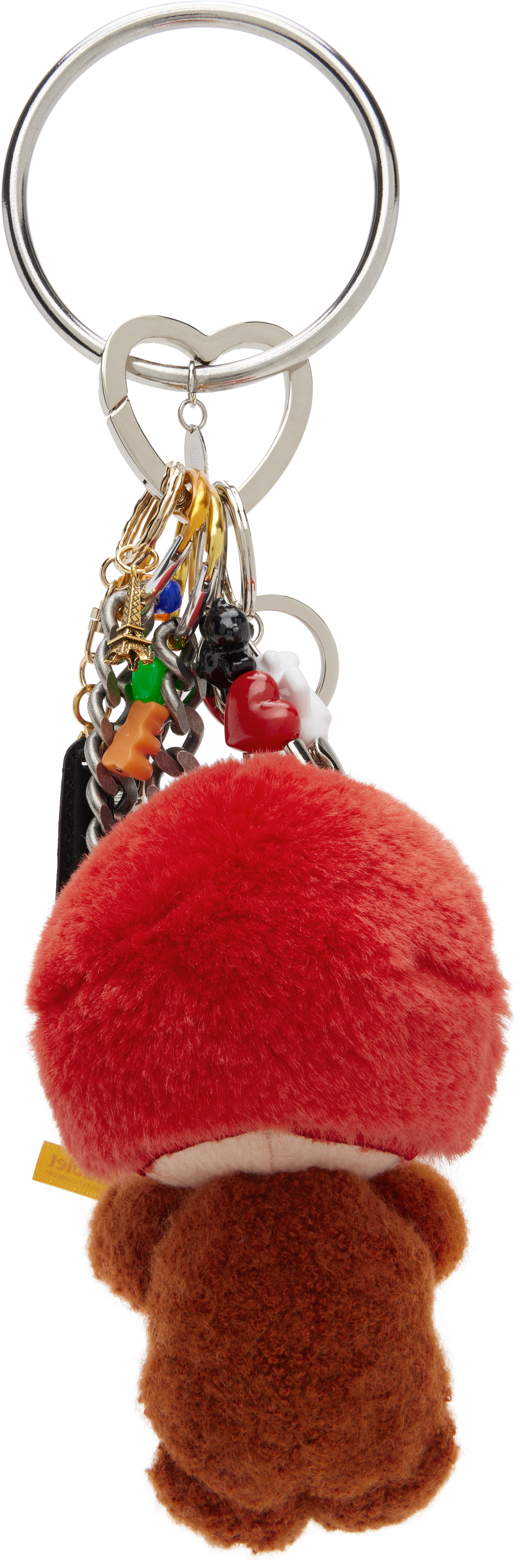 Doublet Multicolor 'oshi-nui' Keychain In Zinn