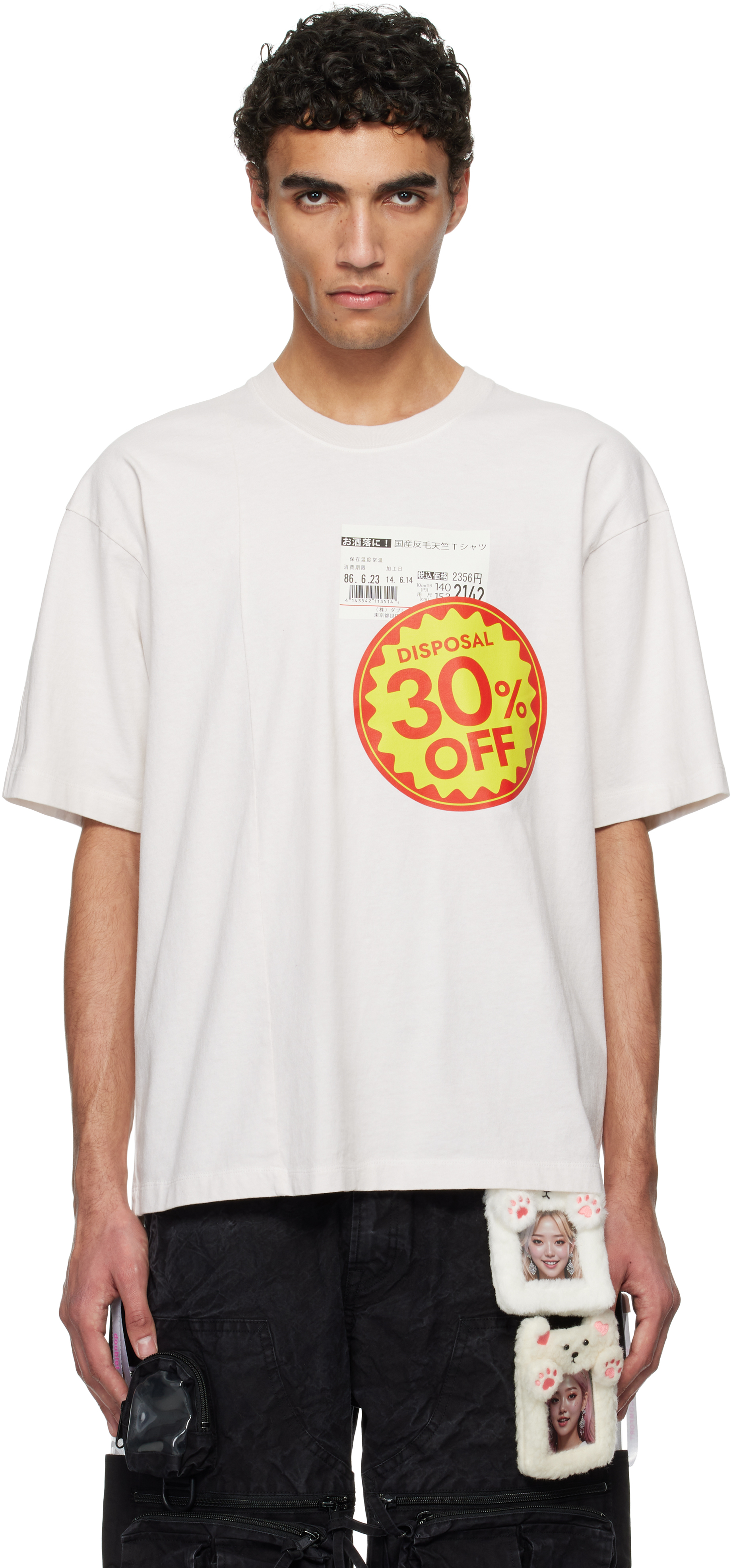 Off-White 
Disposal Reduction
 T-shirt