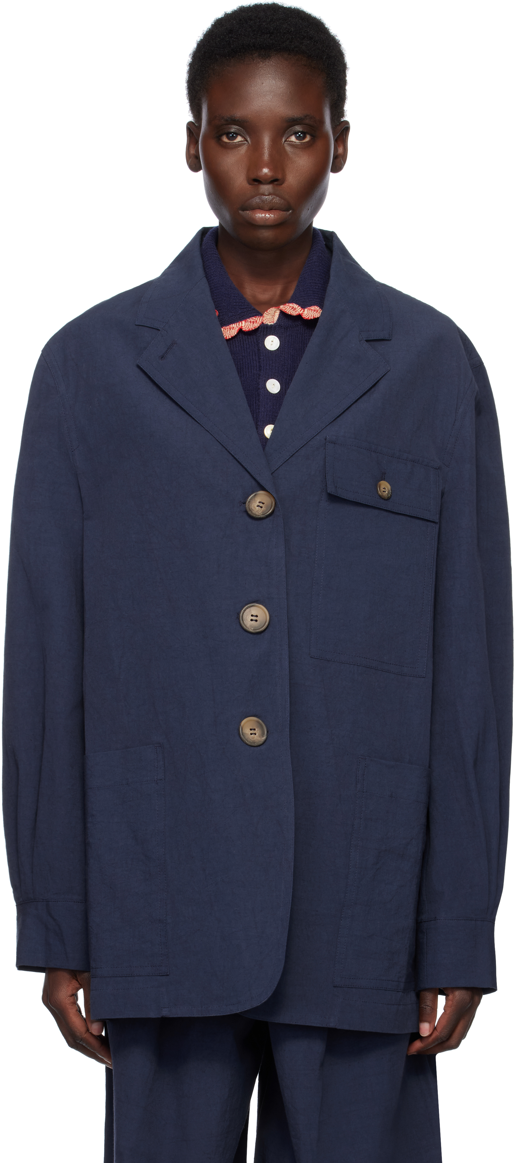 Navy Frederik Jacket