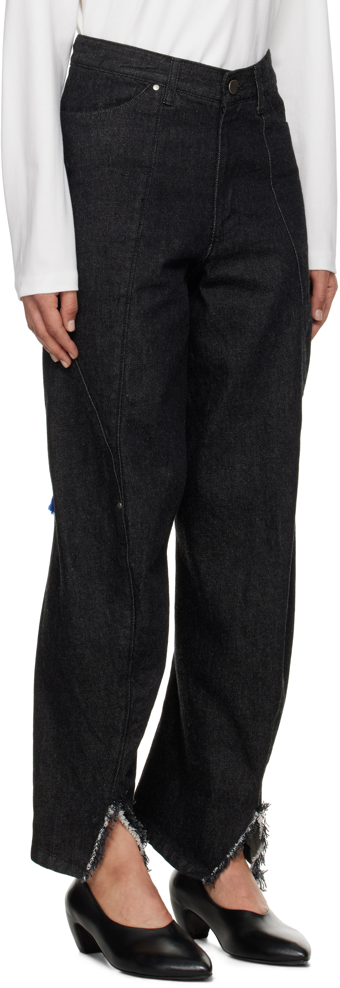 Ader Error Black Product. 79 Jeans In Black