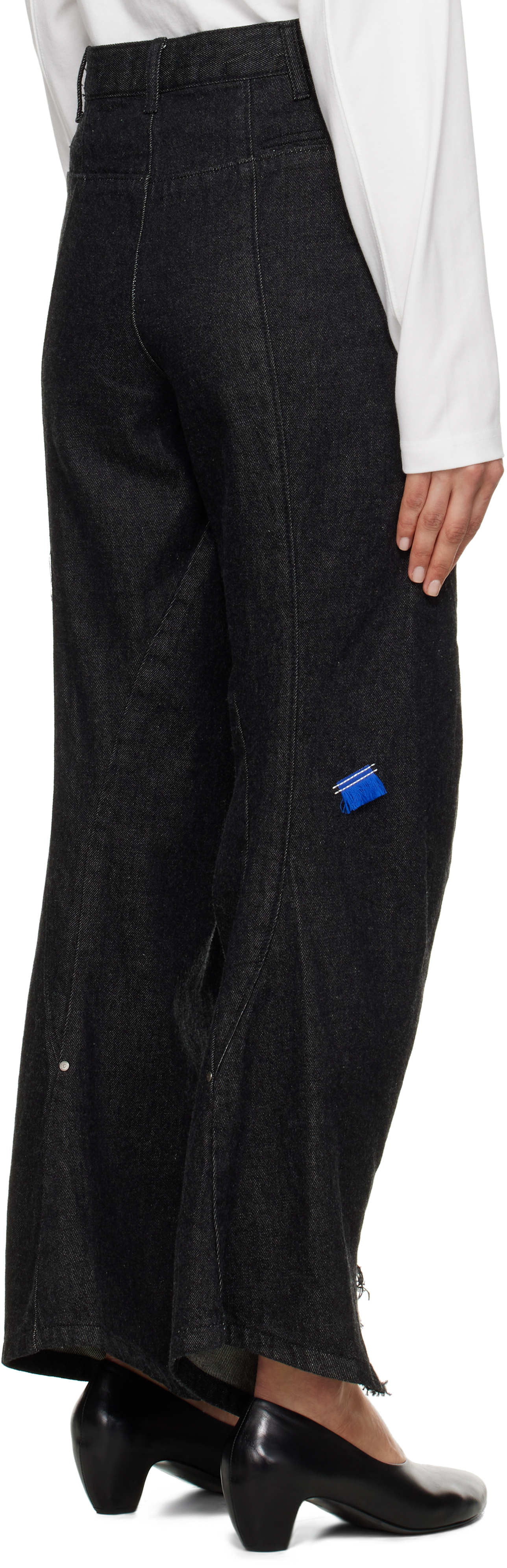 Ader Error Black Product. 79 Jeans In Black